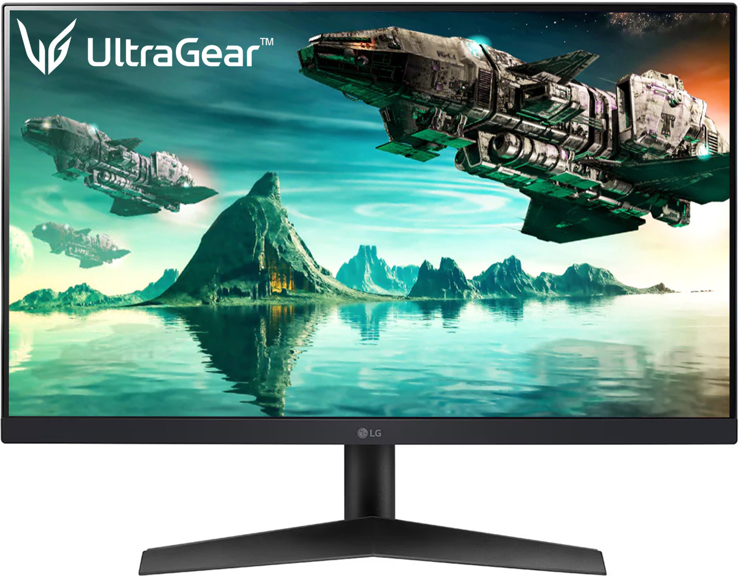 Image of LG UltraGear 60.96 cm (24 inch) Full HD LED Backlit IPS Panel HDR 10 Gaming Monitor (24GN60R)