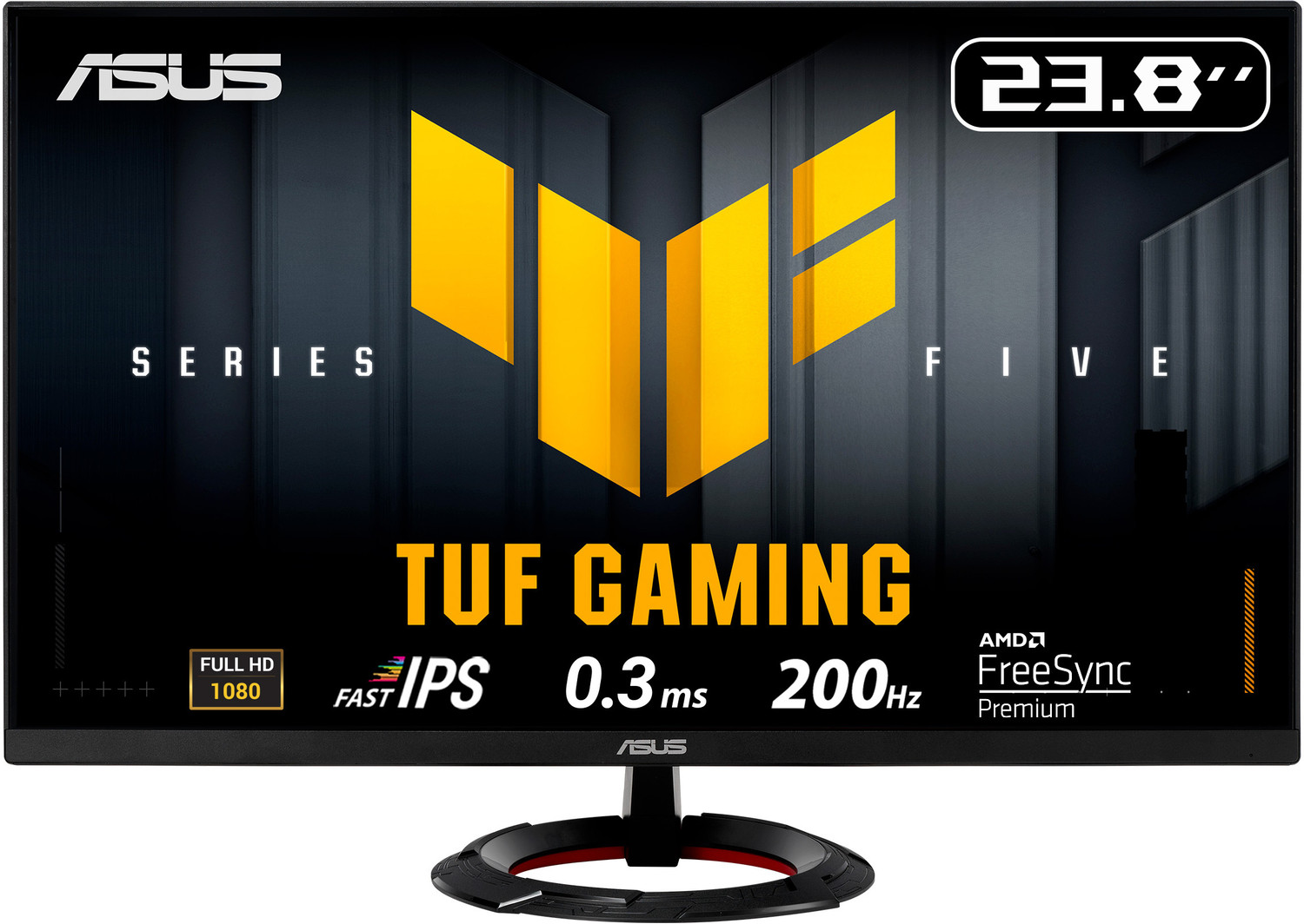 Image of ASUS TUF 60.45 cm (24 inch) Full HD IPS Panel Gaming Monitor (TUF Gaming VG249Q5R Monitor 23.8 Full HD 1920x1080, 200Hz, Fast IPS, 0.3ms)