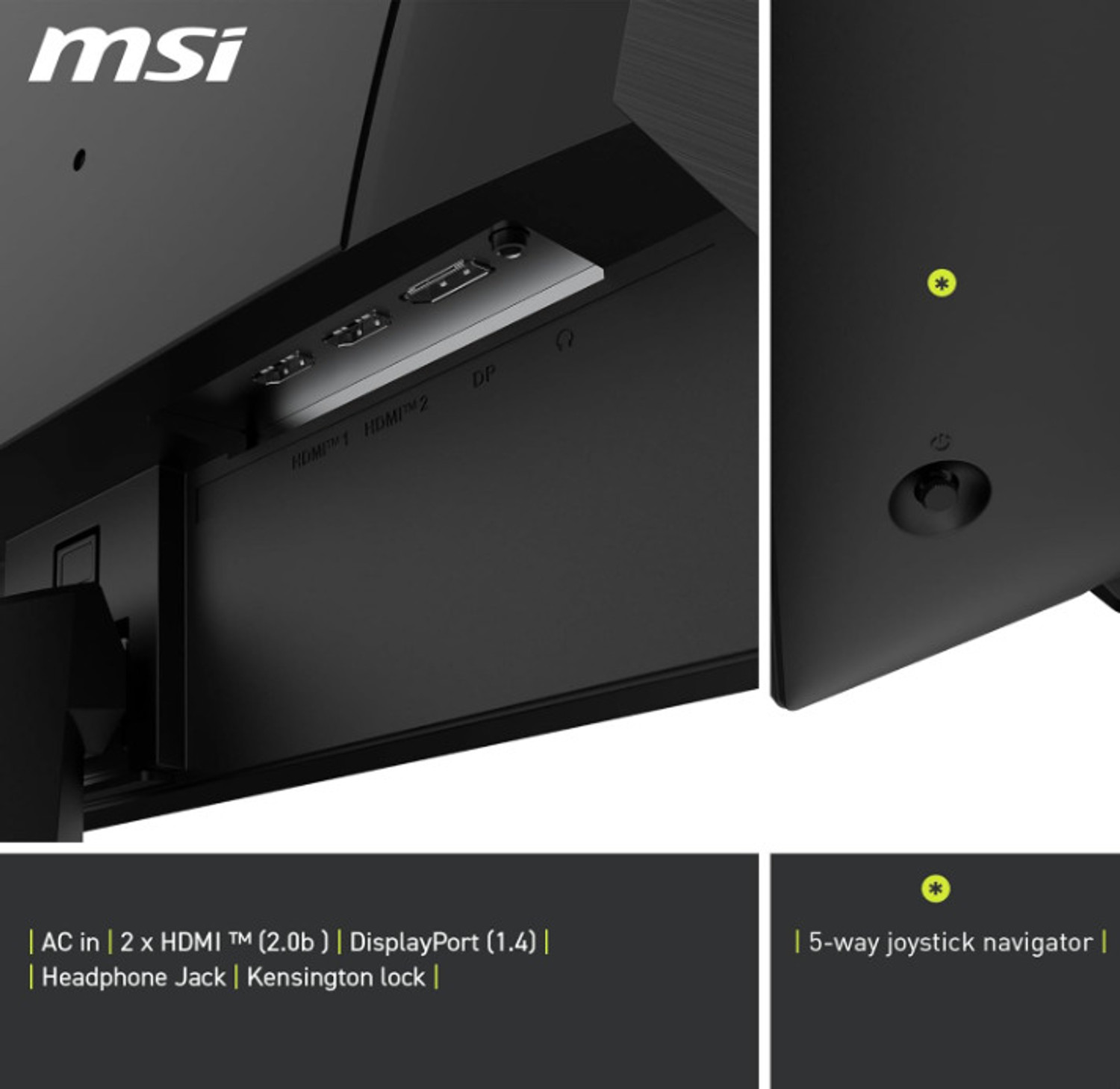 Image of MSI MAG 68.58 cm (27 inch) WQHD LED Backlit IPS Panel Gaming Monitor (MAG 275QF)