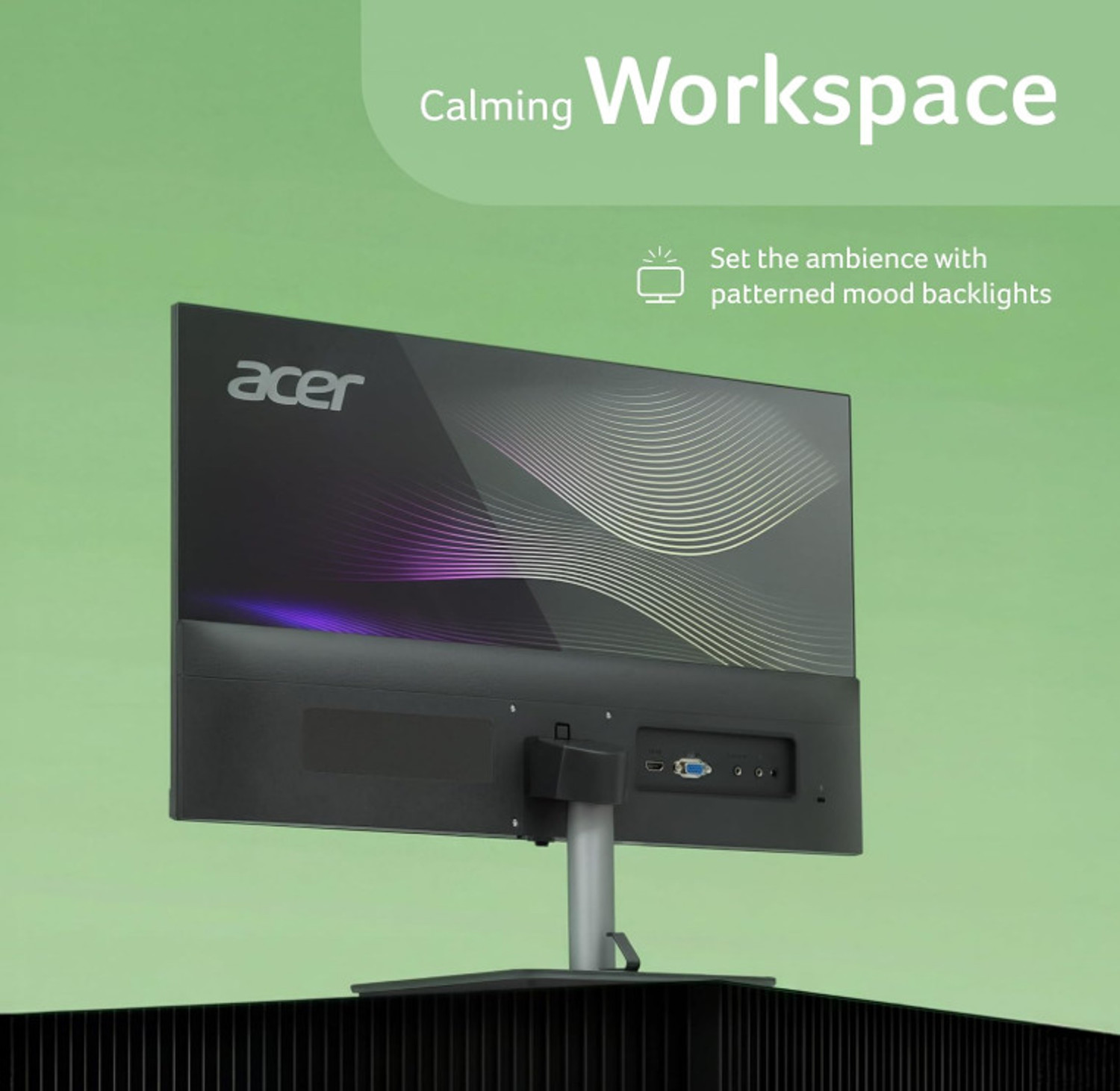 Image of Acer 68.58 cm (27 inch) Full HD LED Backlit IPS Panel Monitor (RS272 P1)