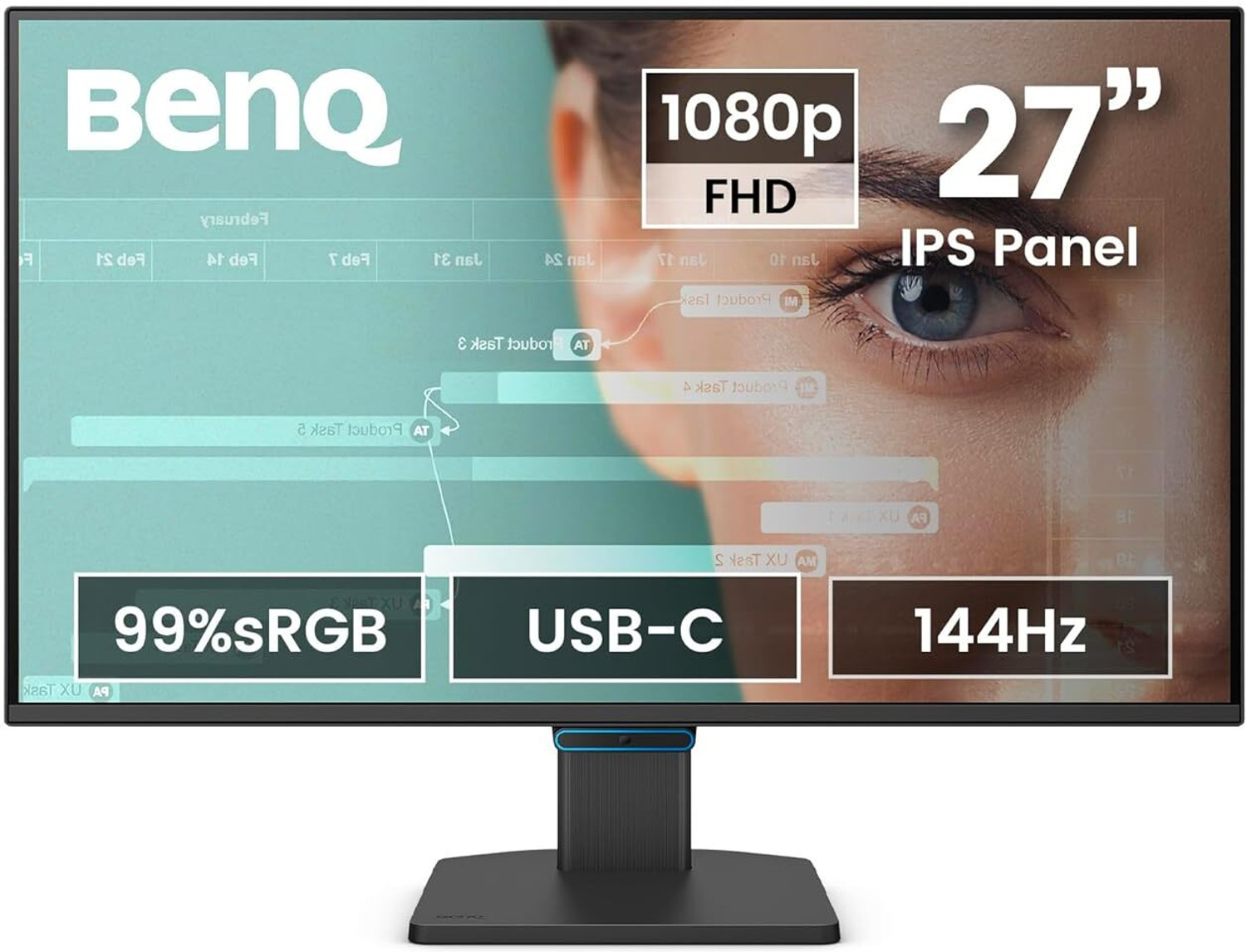 Image of BenQ GW 68.58 cm (27 inch) Full HD LED Backlit IPS Panel Monitor (GW2790C)