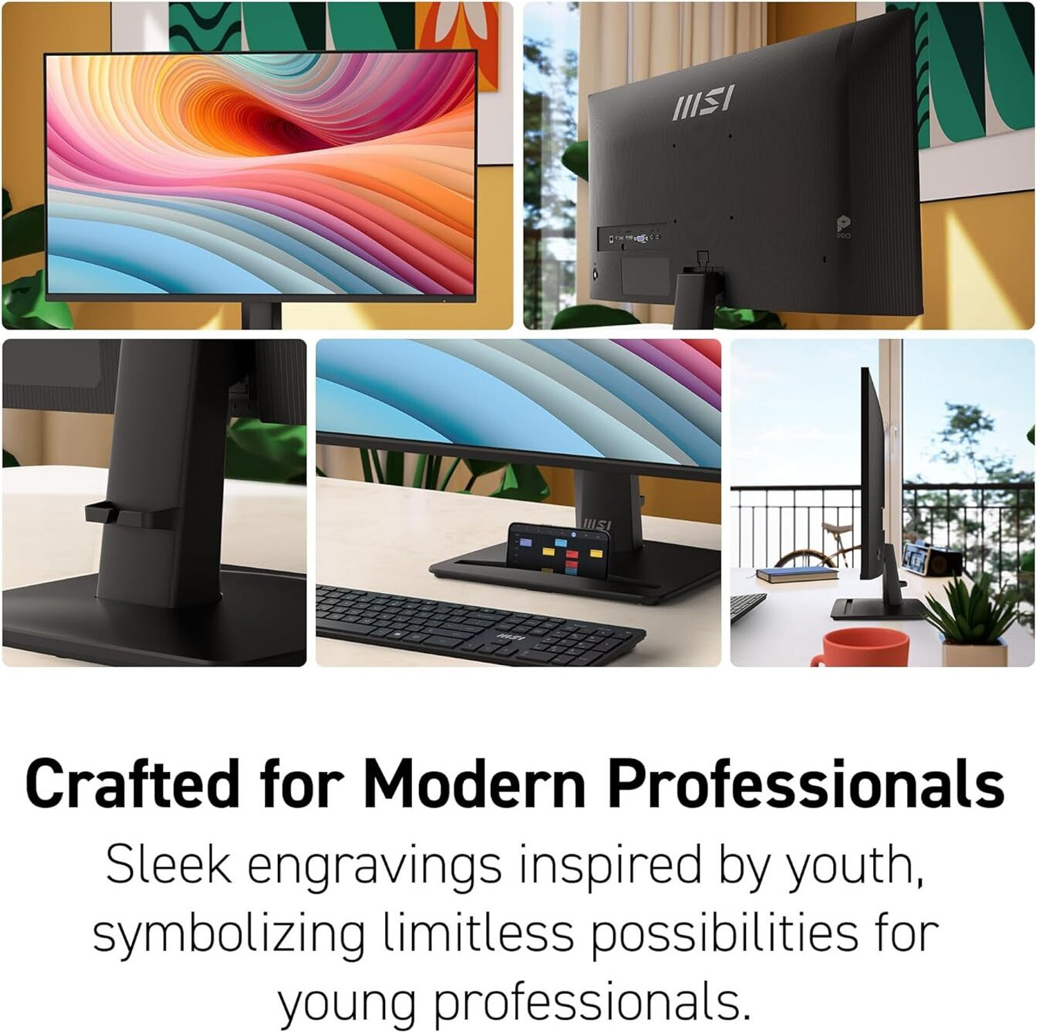 Image of MSI 62.23 cm (25 inch) Full HD IPS Panel Monitor (PROMP251E2)