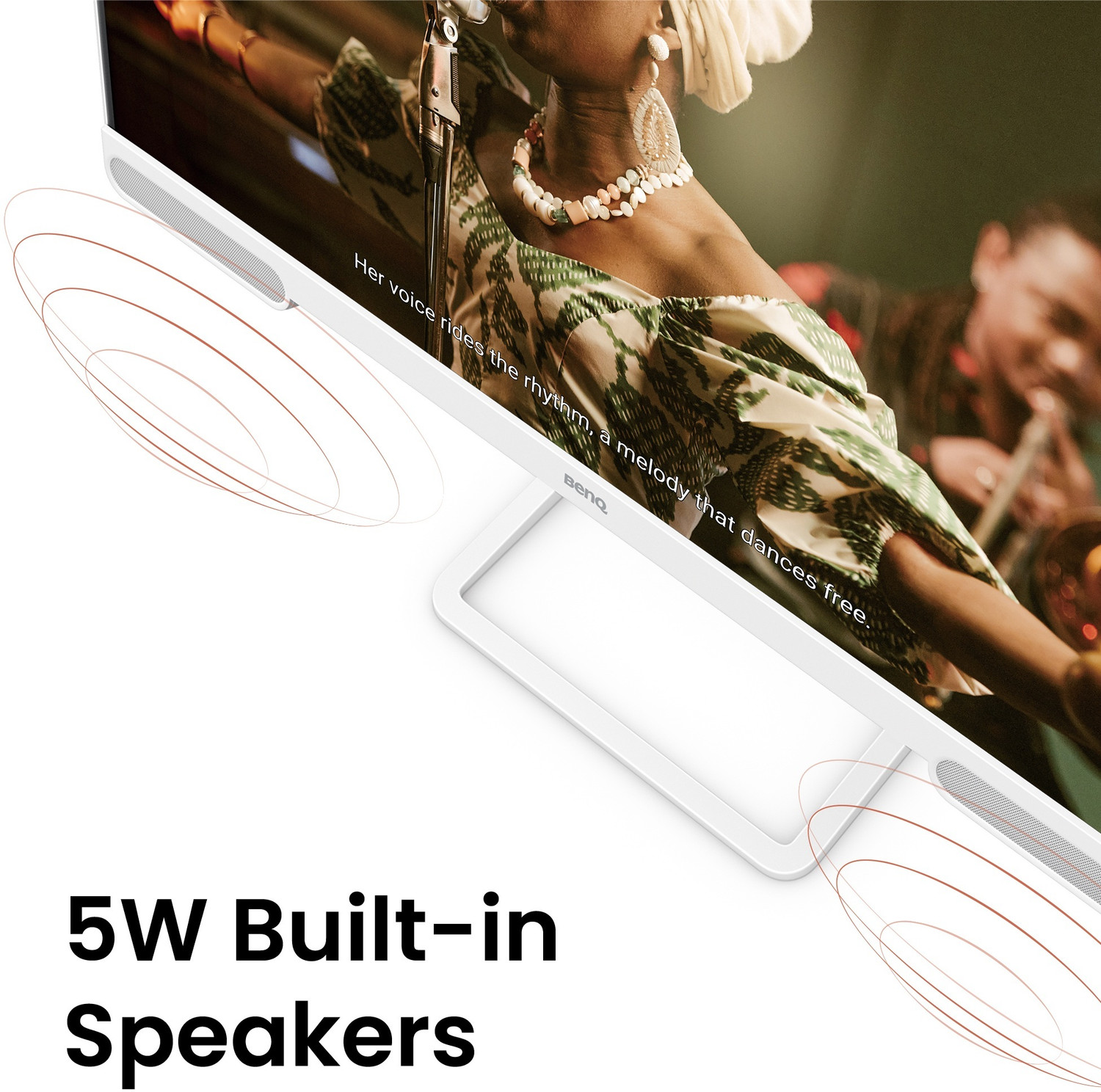 Image of BenQ EW2790U 68.58 cm (27 inch) 4K Ultra HD LED Backlit IPS Panel with 95% P3, AI Contrast, 5WX2 treVolo Speakers, USB Type-C (65W PD), 3xHDMI, USB Hub, Ergonomic Design, Display Pilot 2, Eye-Care, Entertainment Monitor (EW2790U)