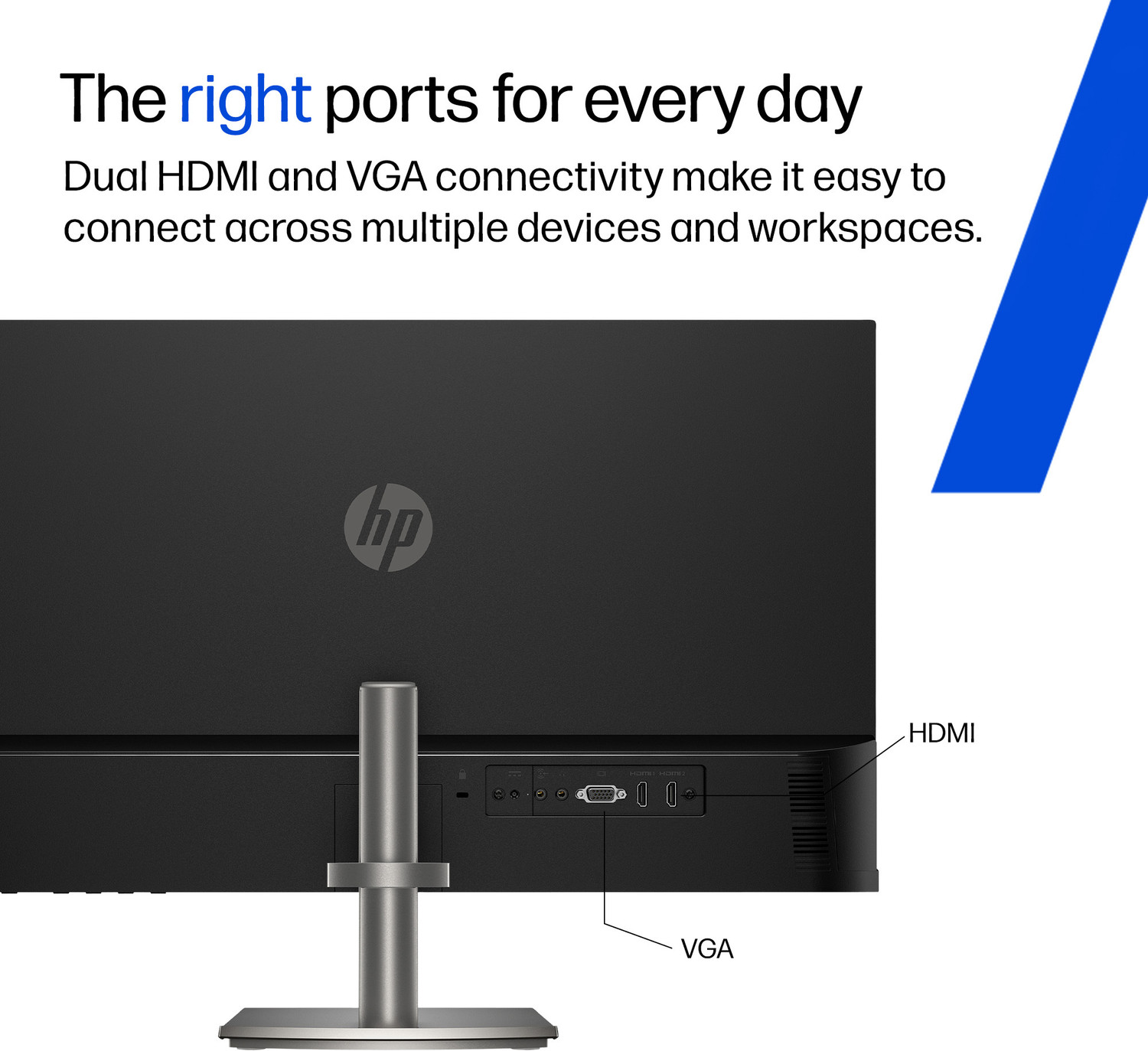 Image of HP Series 5 68.58 cm (27 inch) Full HD IPS Panel Monitor (527da)