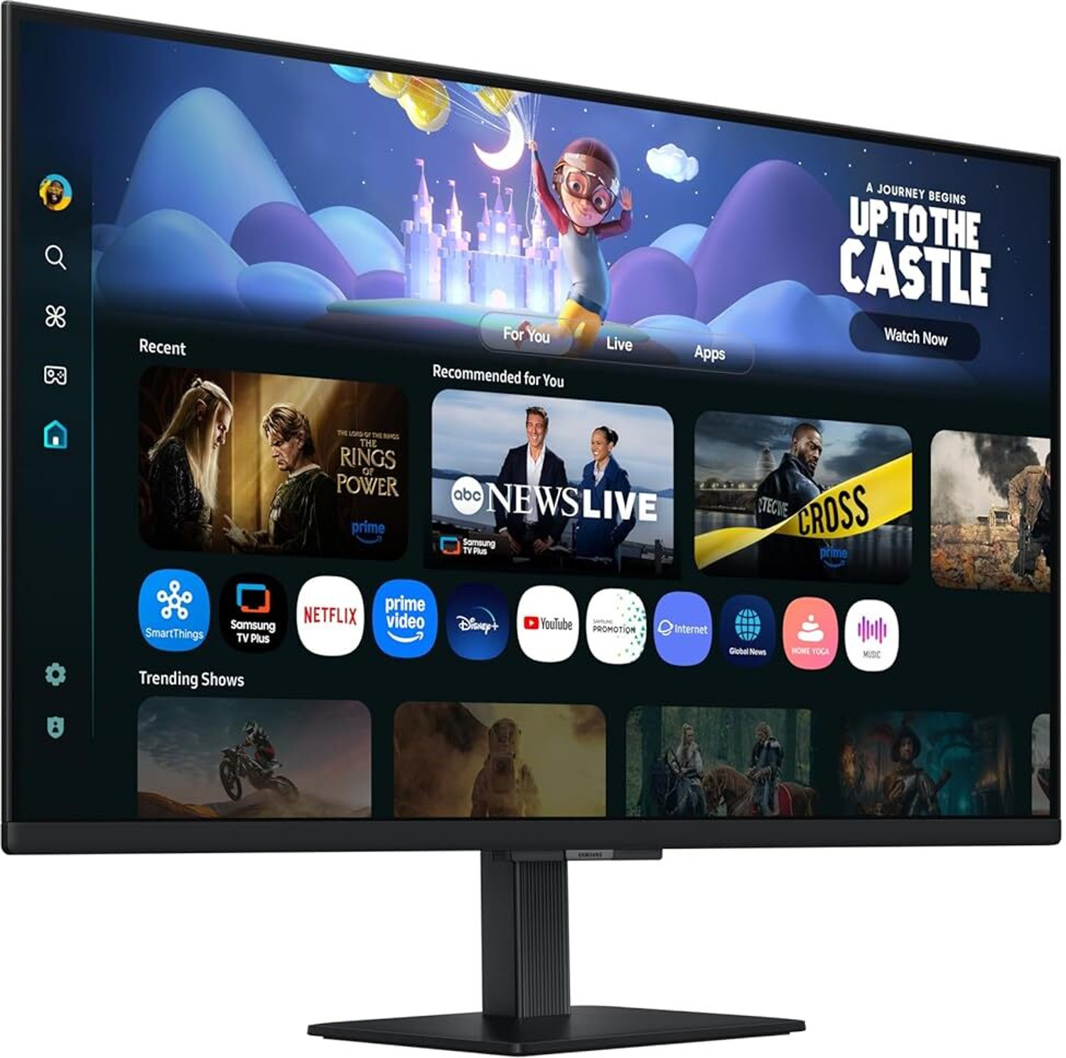 Image of Samsung 81.28 cm (32 inch) 4K Ultra HD VA Panel Monitor (LS32FM500EWXXL)