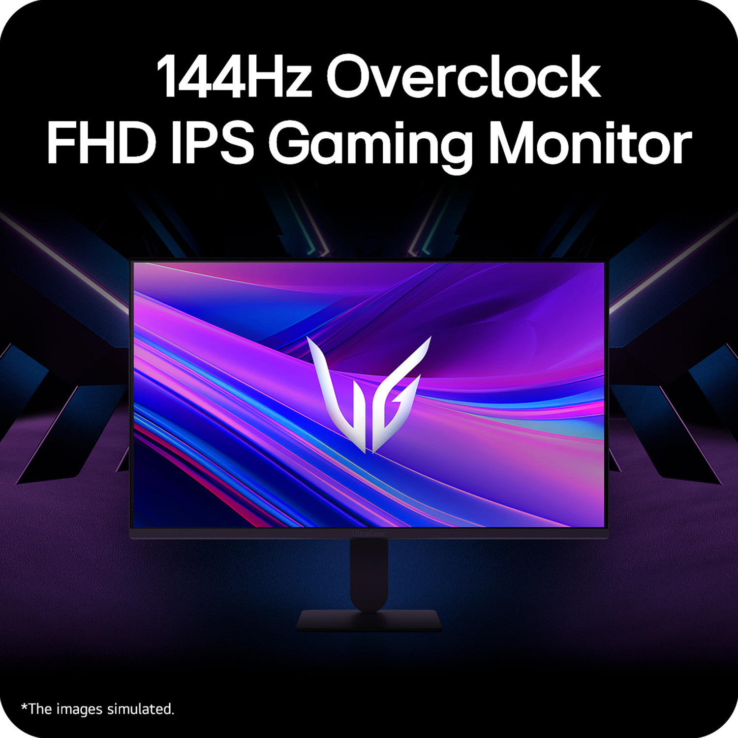 Image of LG UltraGear 60.96 cm (24 inch) Full HD IPS Panel 24-inch FHD (1920x1080) IPS display, 120Hz (O /C 144Hz) refresh rate / 1ms MBR, NVIDIA G-SYNC Compatible / AMD FreeSync Premium Pro Monitor (24G411A-BB.ATREMVL)