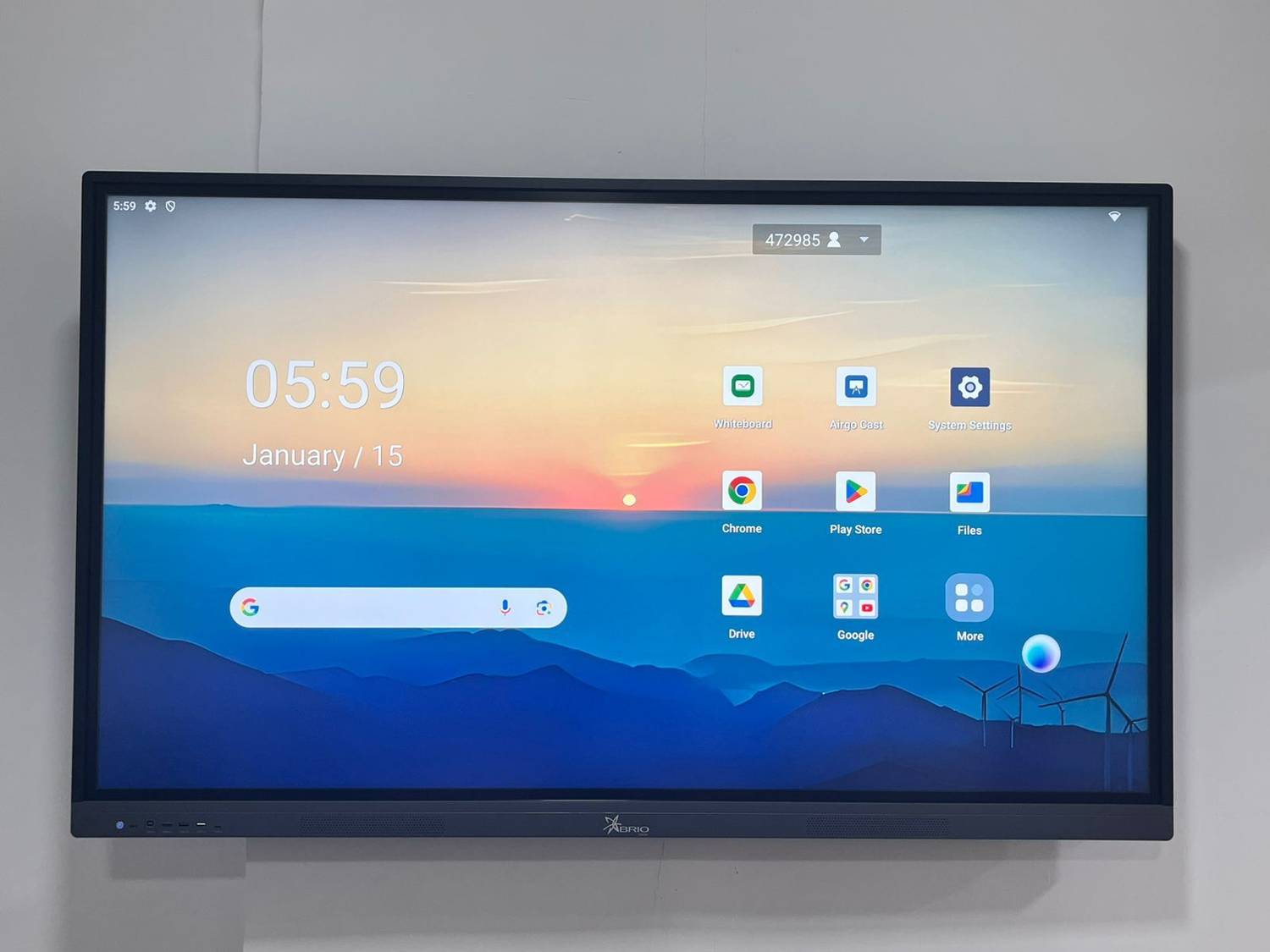 BRIOTOUCH 165.1 cm (65 inch) 4K Ultra HD IPS Panel Monitor (ULTRA