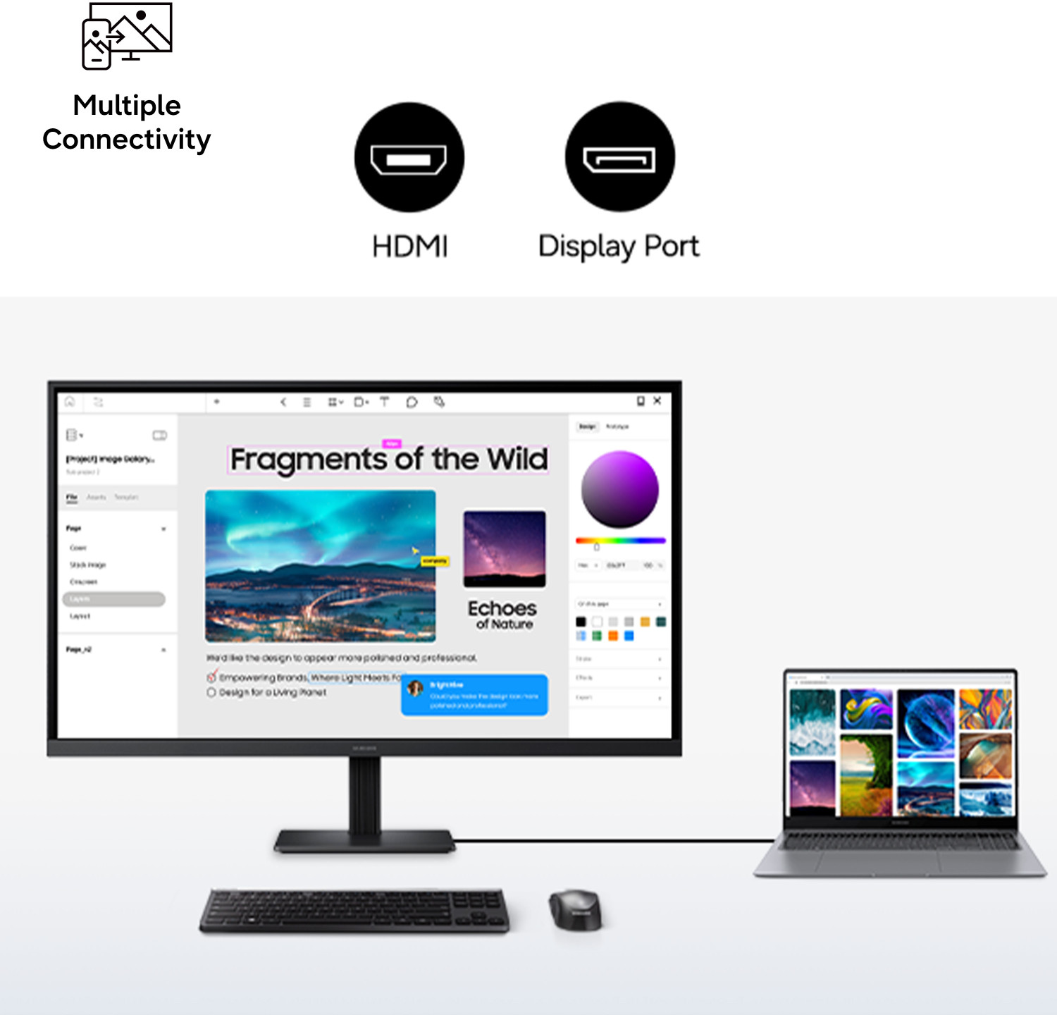 Image of Samsung 68.4 cm (27 inch) 4K Ultra HD IPS Panel Gaming Monitor (ViewFinity S7 Flat Monitor 4K, 60 Hz, IPS Panel, 5ms(GTG), Display Port, HDMI)