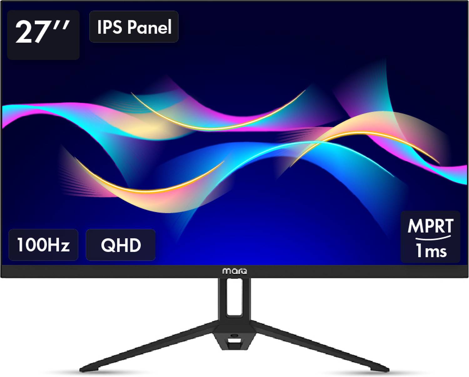 MarQ by Flipkart 68.58 cm (27 inch) Quad HD LED Backlit IPS Panel