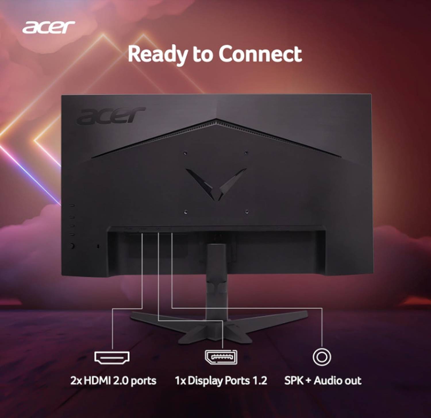 Acer Nitro VG270U X1 27 inch WQHD IPS Gaming Monitor - Image 4