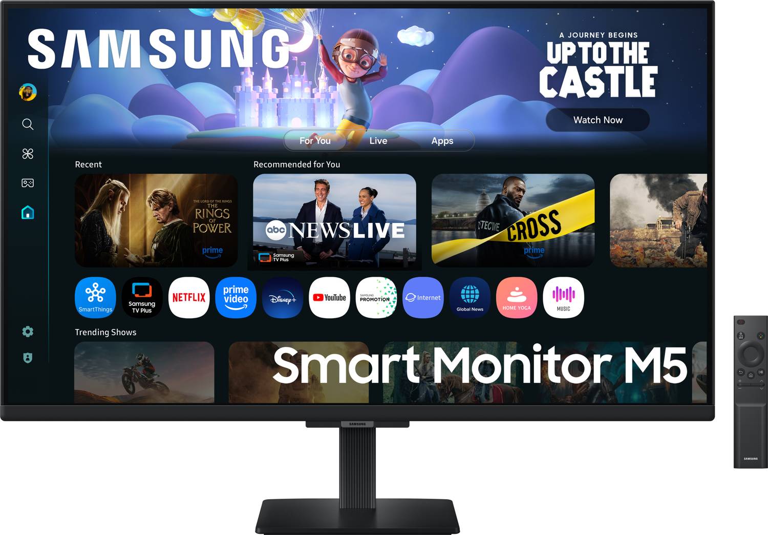 Samsung M5 81.28 cm (32 inch) Full HD LED Backlit VA Panel with T