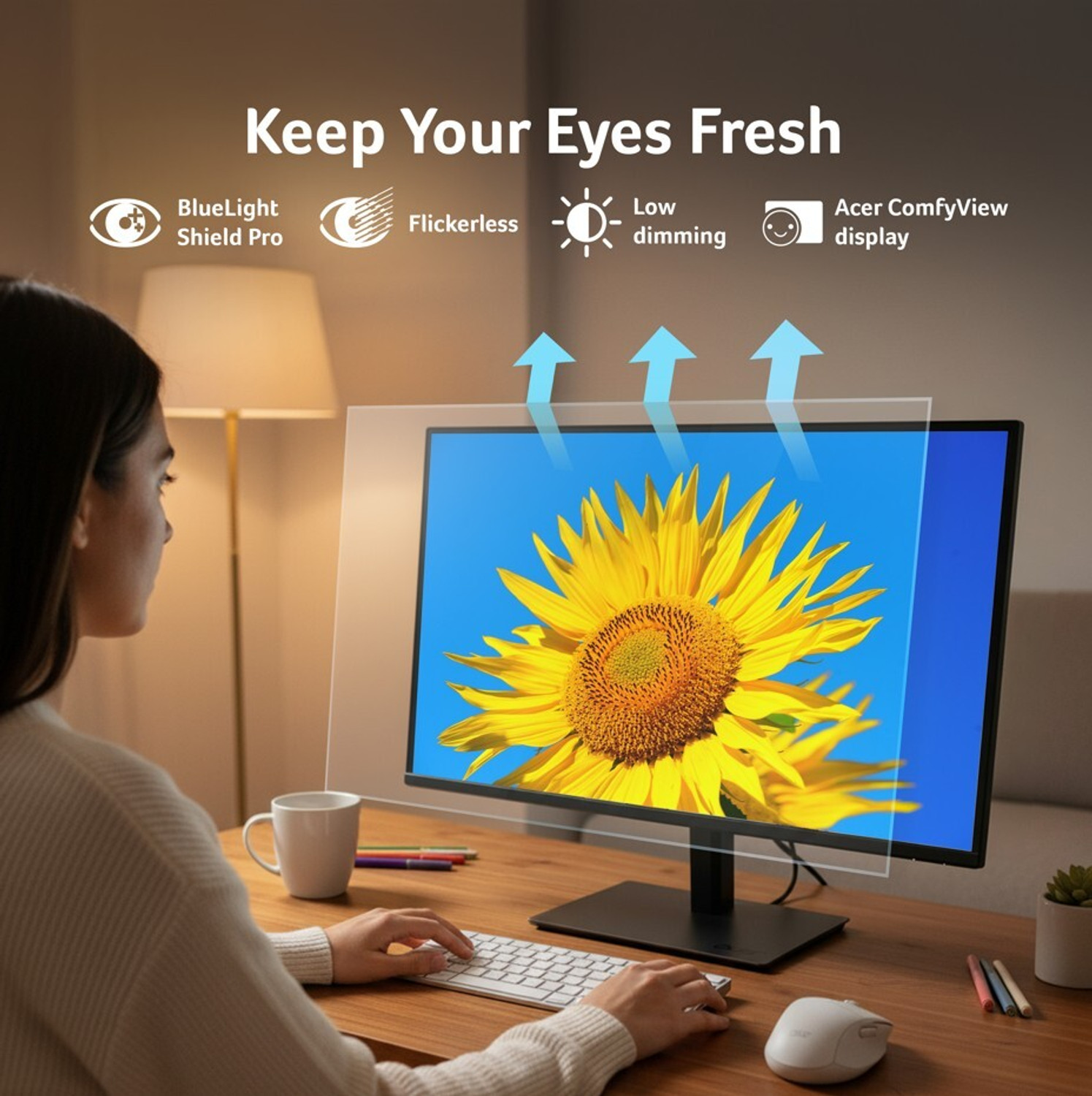 Image of Acer 68.58 cm (27 inch) WQHD IPS Panel Monitor (B277U GB)
