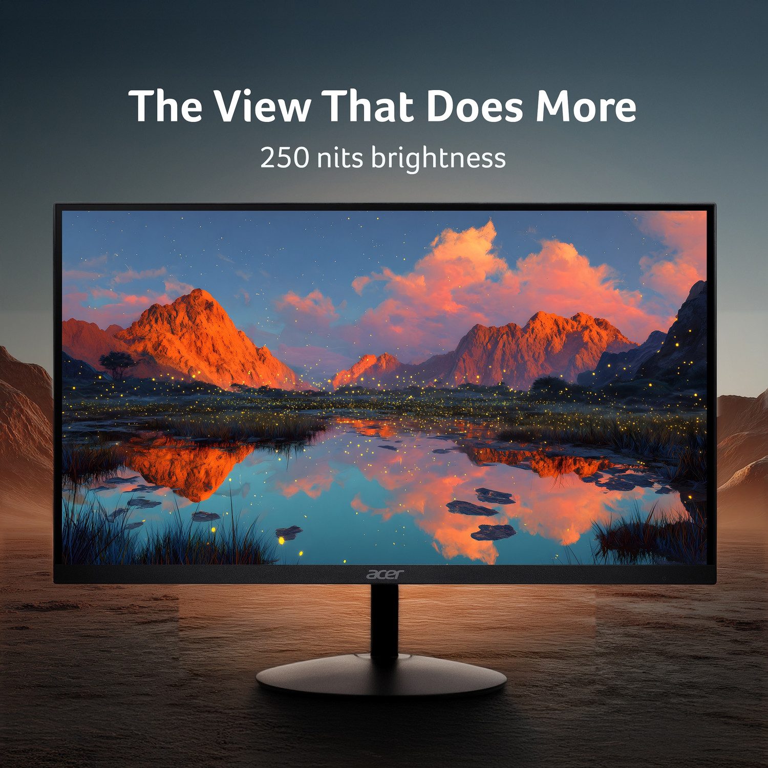 Image of Acer SA272 UG BLACK 68.58 cm (27 inch) WQHD LED Backlit IPS Panel with ZeroFrame Ultra-Thin (7.2mm) Design, Eye Care, HDMI 2.0, DisplayPort Monitor (SA272 UG BLACK)
