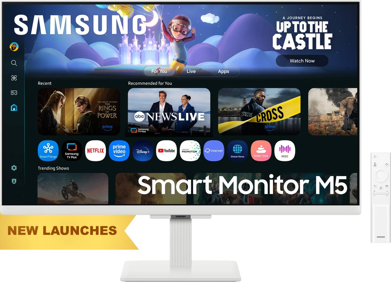 Samsung M5 68.58 cm (27 inch) Full HD LED Backlit IPS Panel with