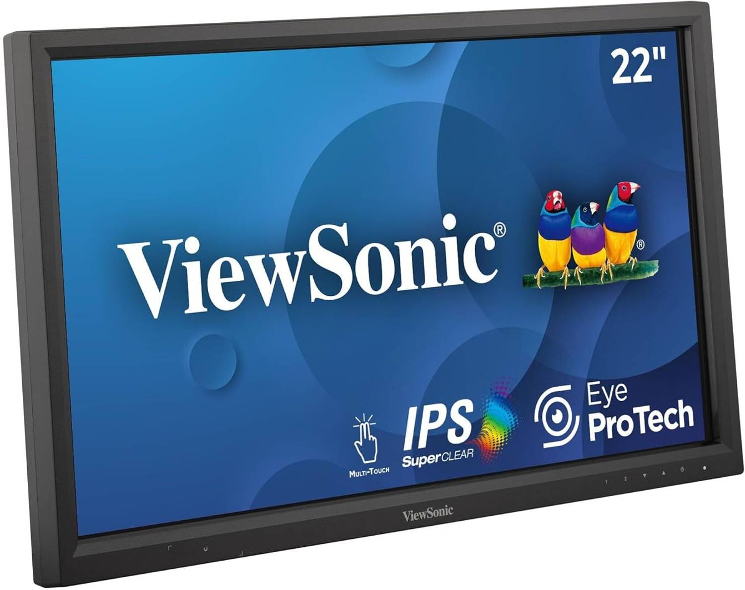 ViewSonic 55.88 cm (22 inch) Full HD VA Panel Monitor (TD2223 Tou