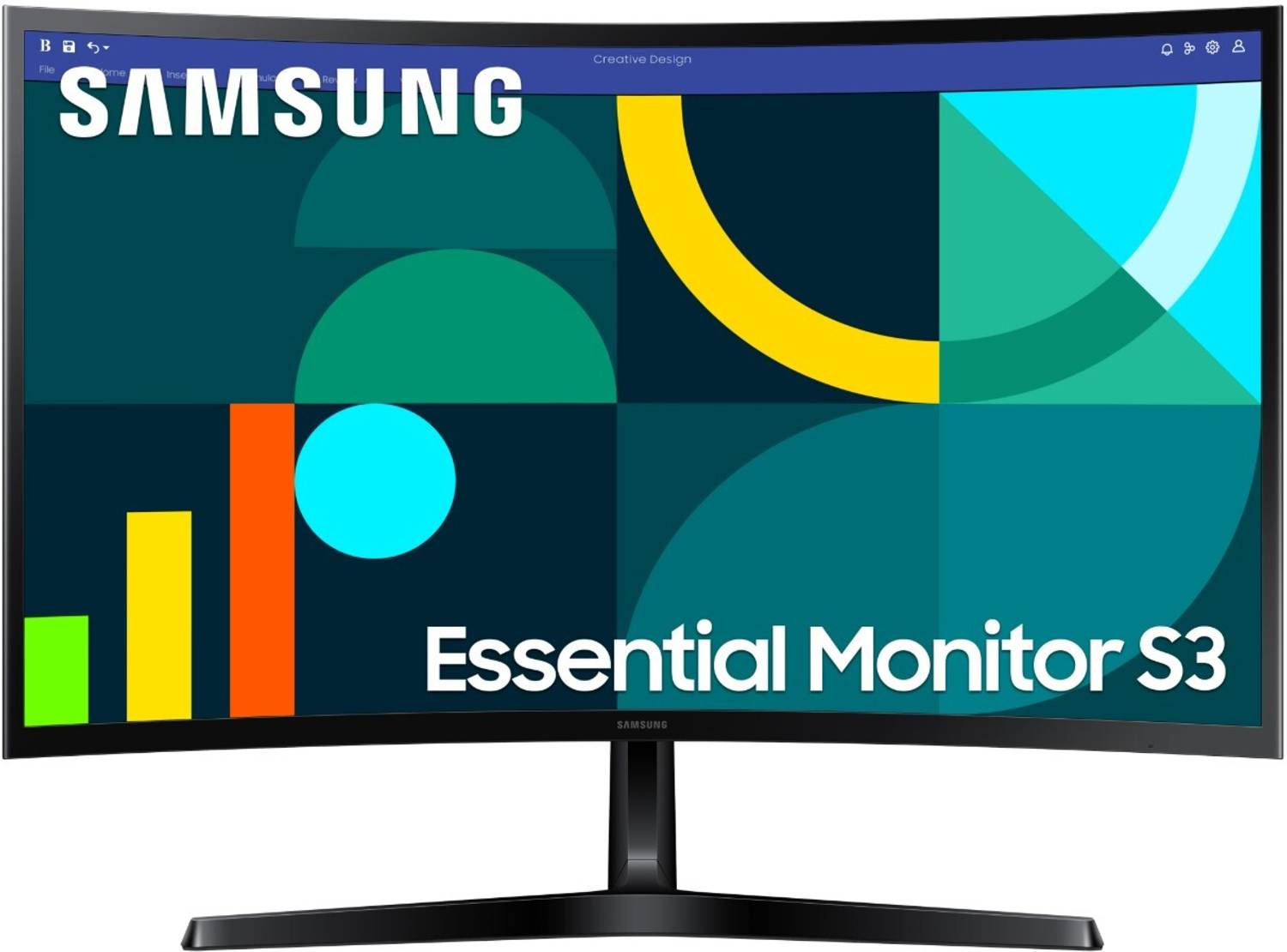 Samsung S3 Curved 68.58 cm (27 inch) Curved Full HD VA Panel Moni
