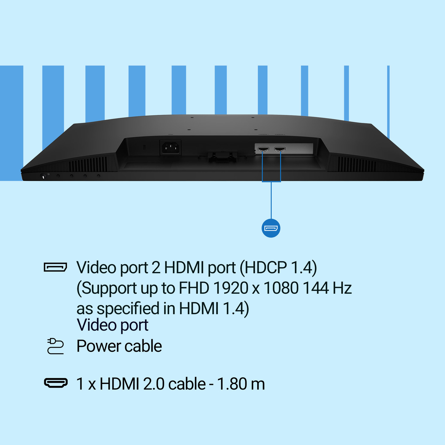 Image of DELL SE Series 60.96 cm (24 inch) Full HD LED Backlit IPS Panel Monitor (SE2426H)