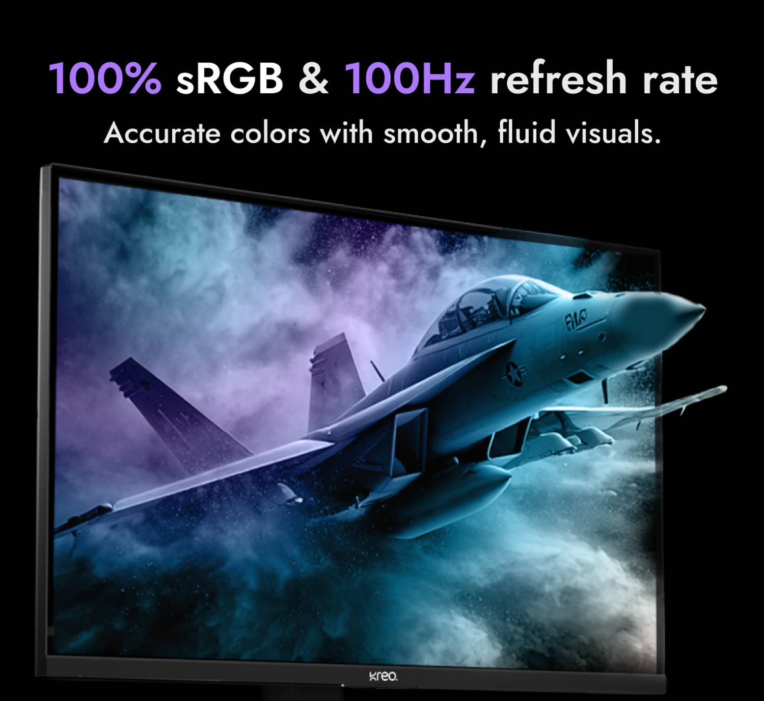 Kreo Obsidian 27 inch Quad HD IPS Monitor - Image 3