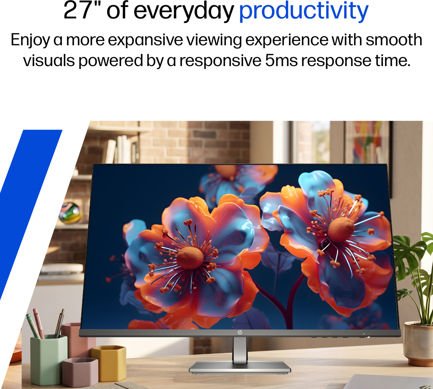 Image of HP Series 5 68.58 cm (27 inch) Full HD IPS Panel Monitor (527da)