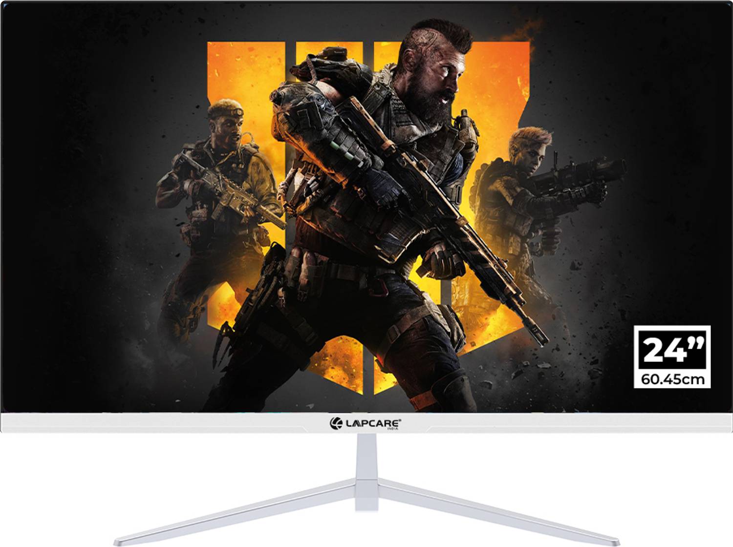 LAPCARE 60.96 cm (24 inch) Full HD IPS Panel Monitor (LM24WFHD) (