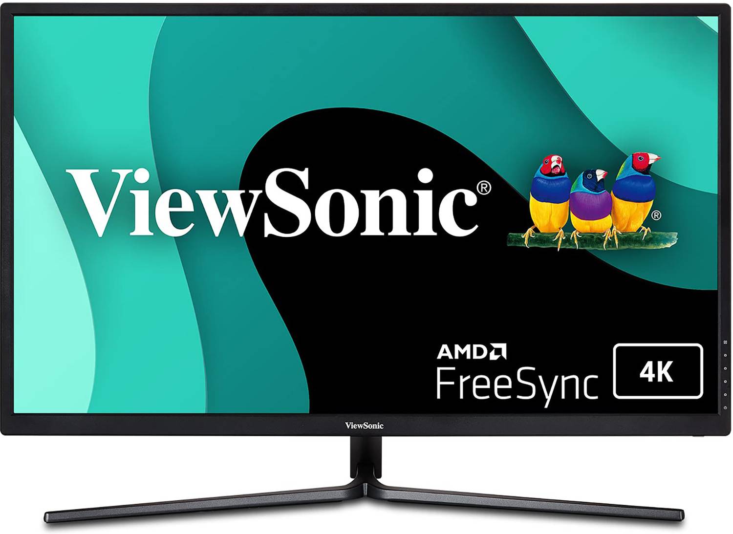 ViewSonic 4K 32インチモニター ViewSonic VX Series 80.01 cm (32 inch) 4K Ultra HD LED Backlit VA