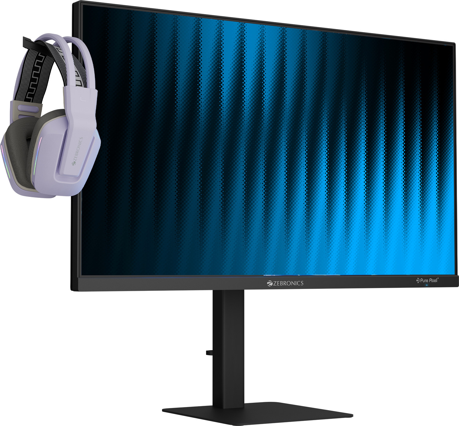 Image of ZEBRONICS 68.5 cm (27 inch) Quad HD IPS Panel Gaming Monitor (Zeb-S27A (200Hz))