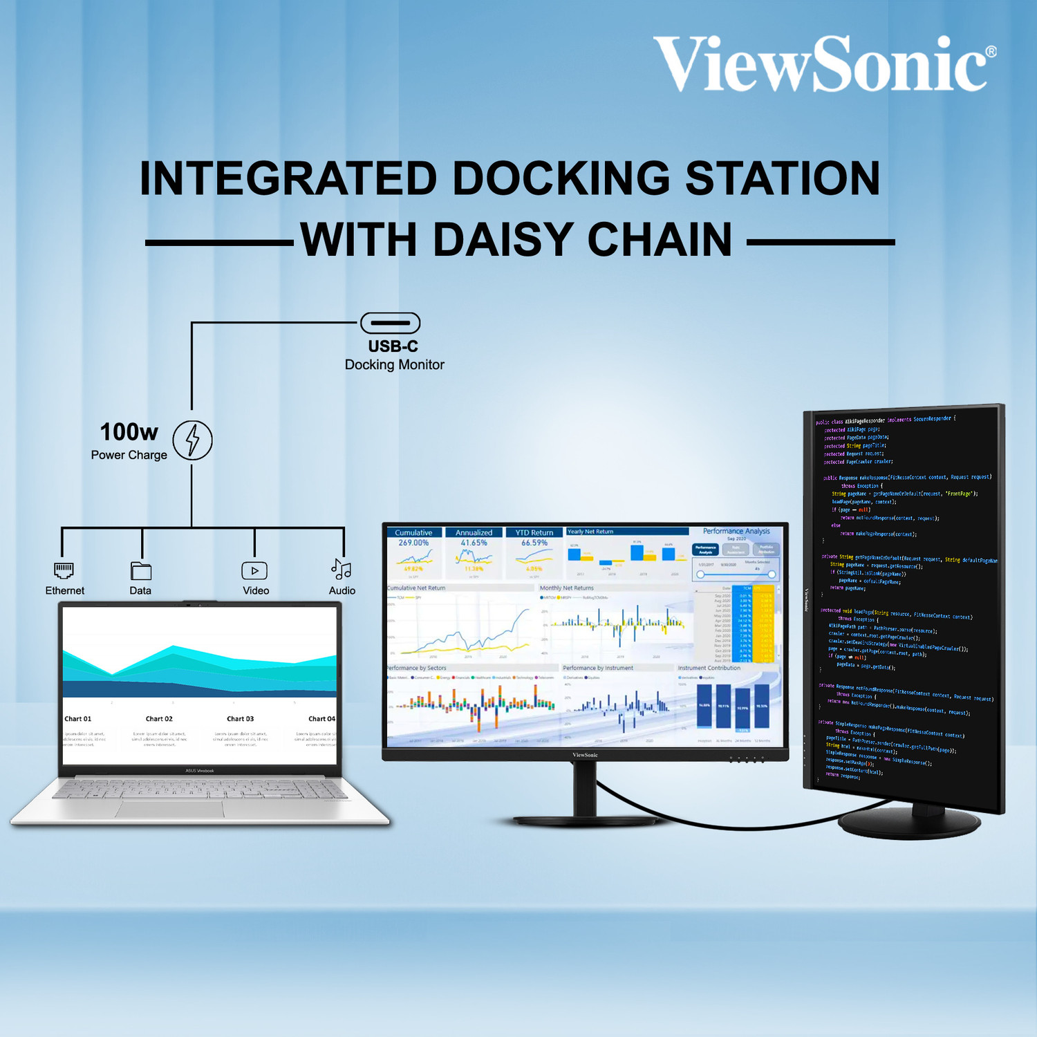 Image of ViewSonic VG Series 68.58 cm (27 inch) Quad HD LED Backlit IPS Panel Gaming Monitor (VG2709U-2K)