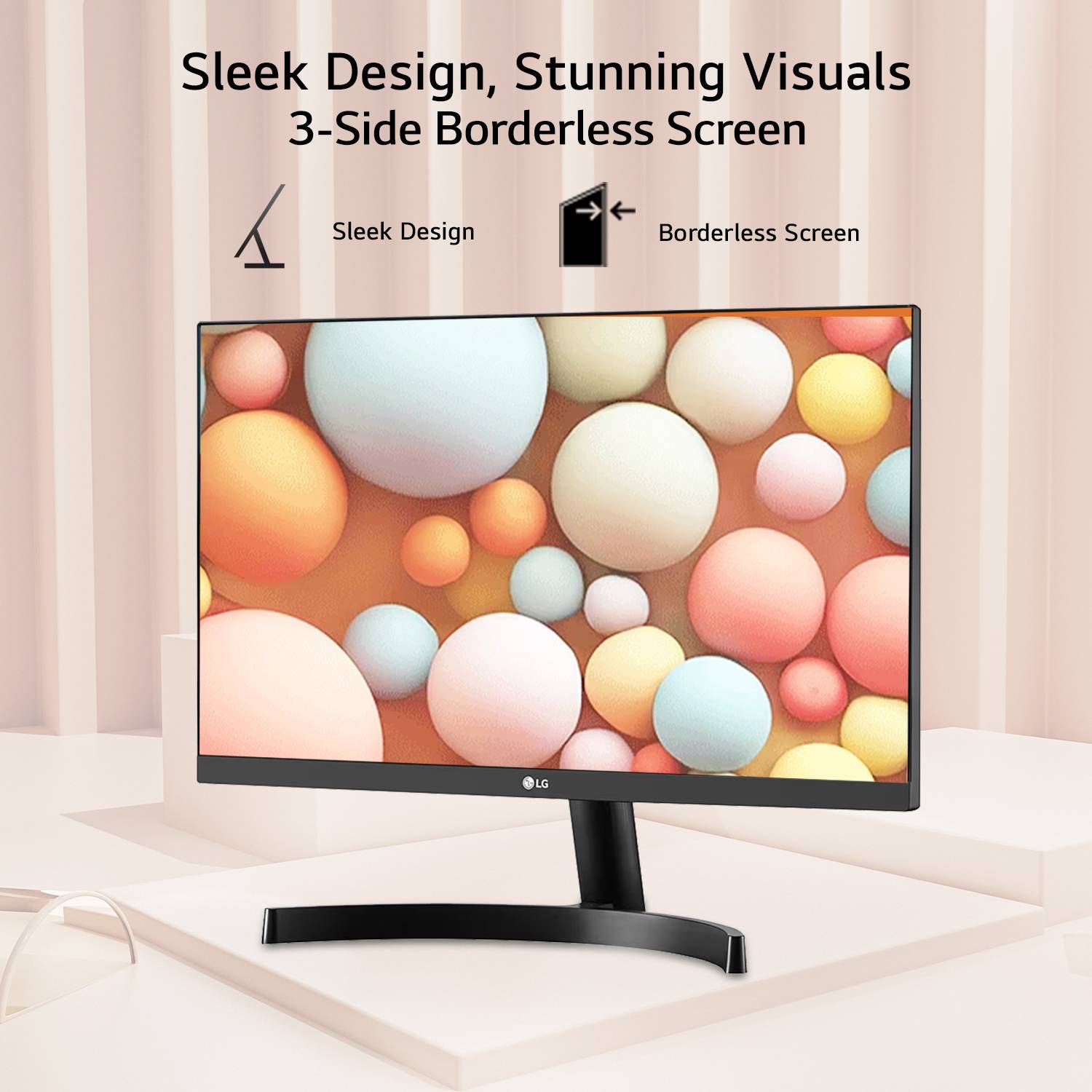 LG 54.61 cm (22 inch) Full HD IPS Panel Ultra Thin Monitor