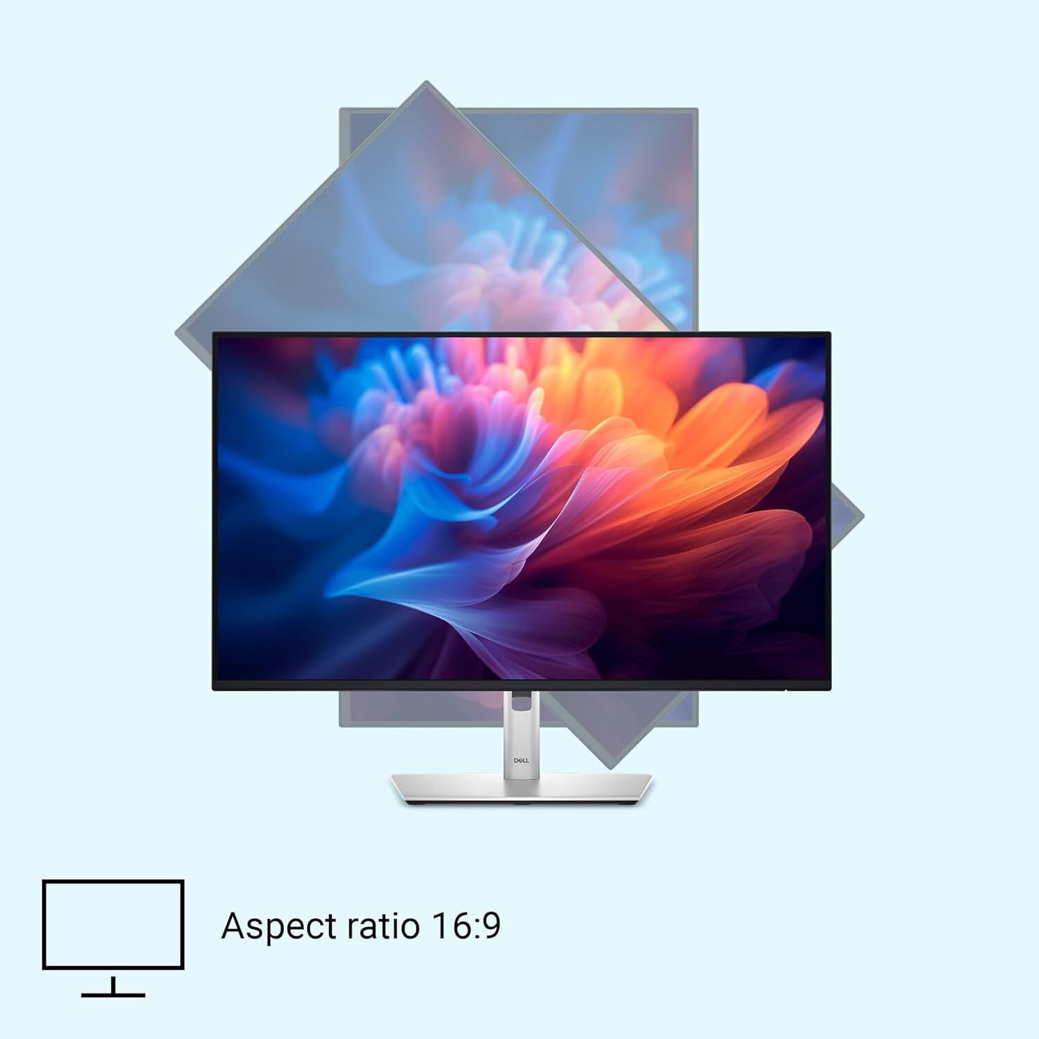 Image of DELL 68.58 cm (27 inch) Full HD IPS Panel Anti-Glare With 3H Hardness, Gray-To-Gray (Fast mode), Ports: 1x HDMI|1x DP 1.2|1x VGA| 3x USB 3.2 Gen1 (A) | 1x USB 3.2 Gen1 Type-C [15W PD], Tilt /Swivel /Pivot /Height Adjustment Monitor (P2725H)