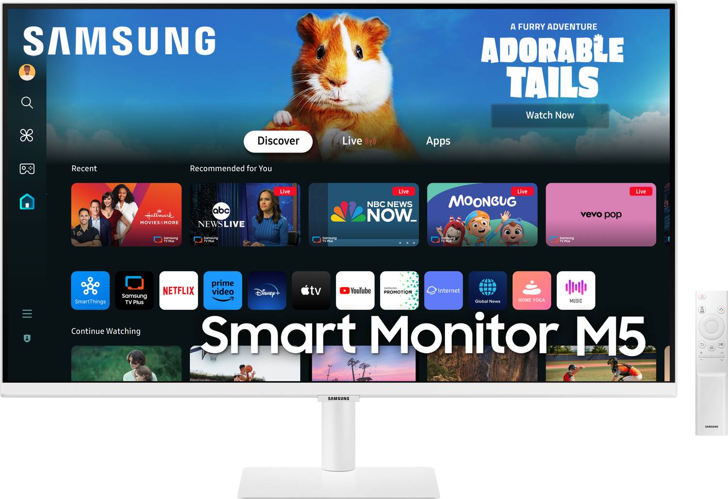 Samsung M5 80.1 cm (32 inch) Full HD VA Panel with Mouse & Keyboa