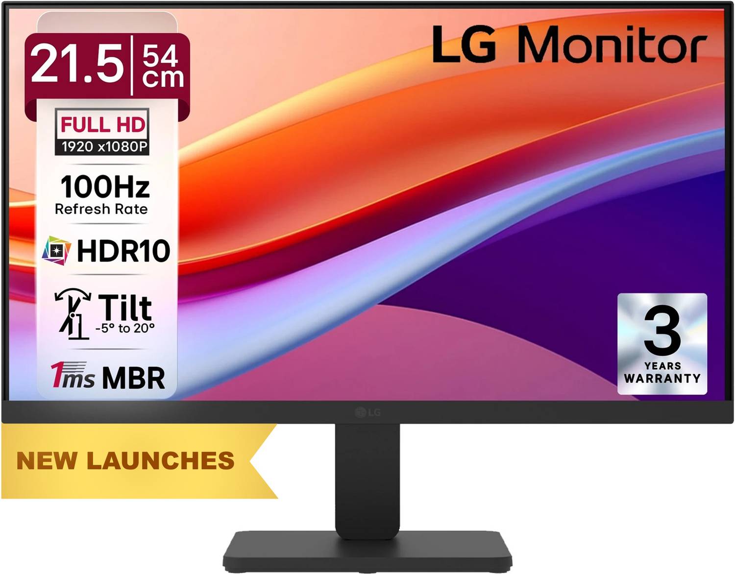 LG 54.61 cm (22 inch) Full HD VA Panel Monitor (22U401A-BN.CTRPMV