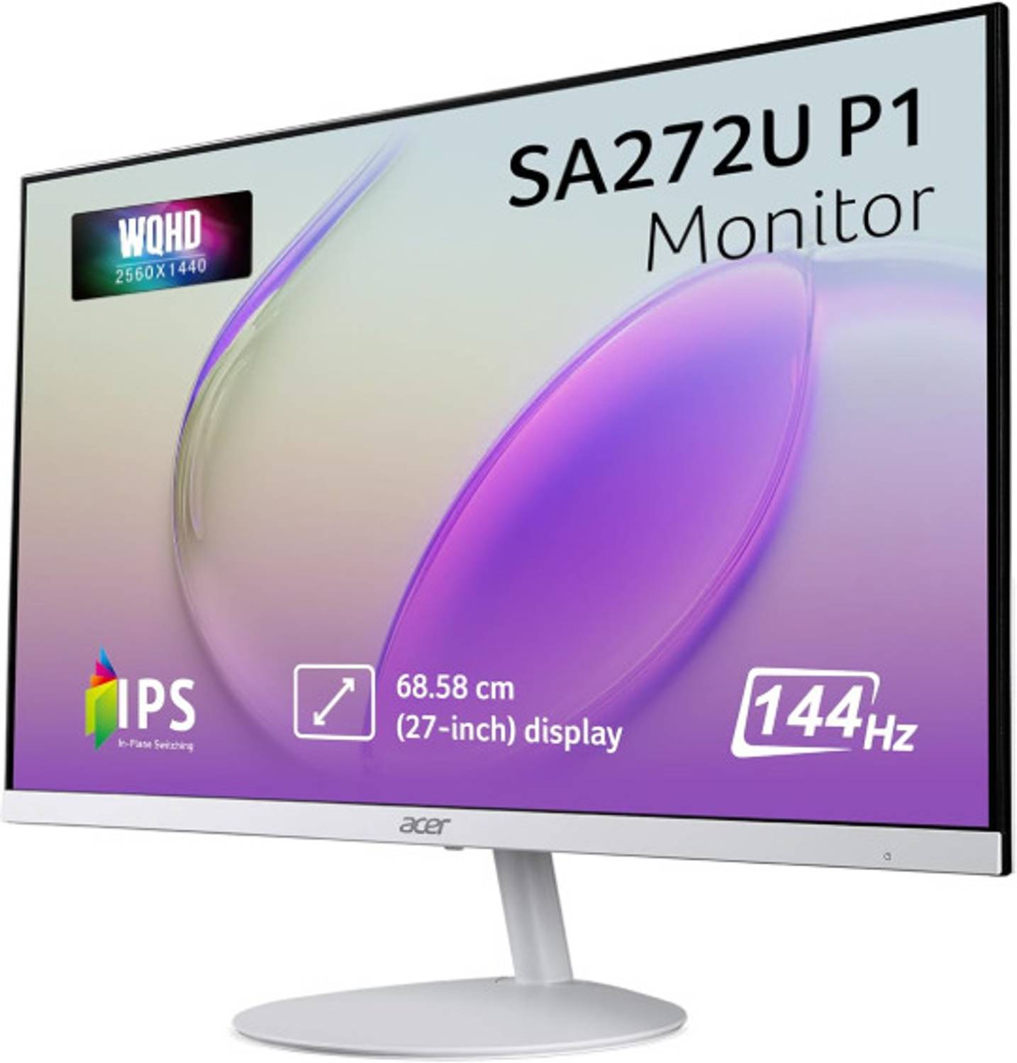 Acer SA 68.58 cm (27 inch) WQHD LED Backlit IPS Panel Monitor (SA