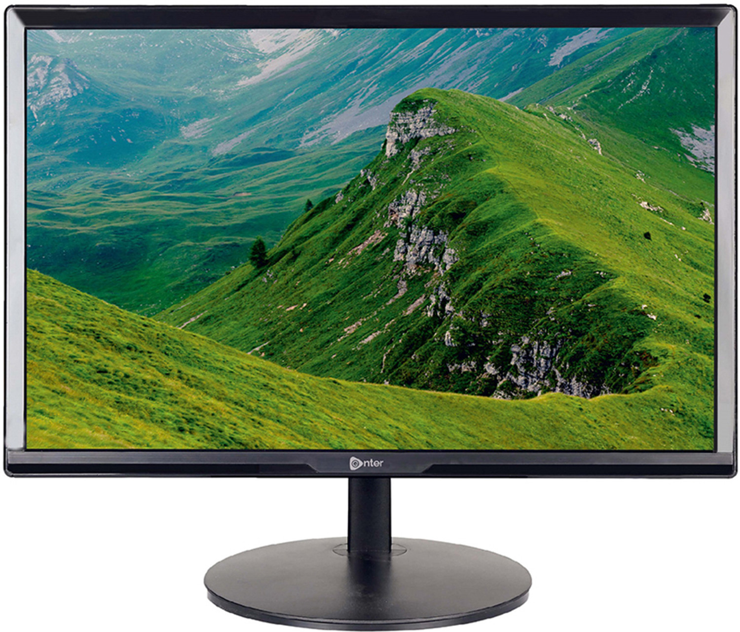 Image of Enter 50.8 cm (20 inch) Full HD PLS Panel Monitor (A09 50.8 cm with 1600 x 900 Resolution, Black Monitor)