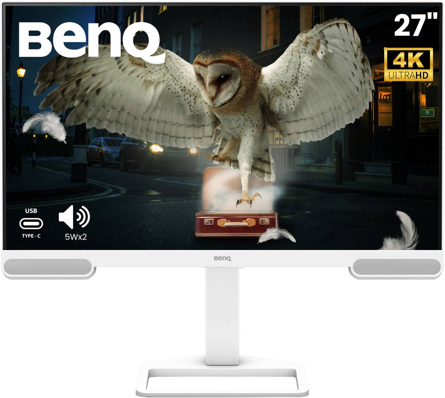 BenQ EW2790U 68.58 cm (27 inch) 4K Ultra HD LED Backlit IPS Panel