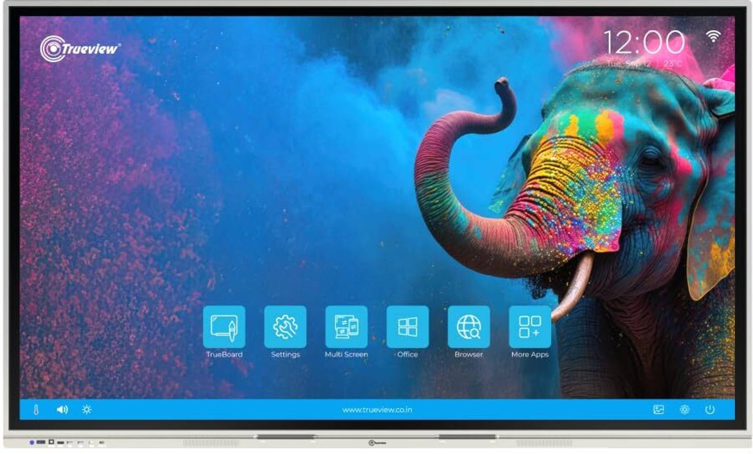 Trueview TrueBoard 190.5 cm (75 inch) 4K Ultra HD LED Backlit IPS Panel Monitor (75 inch-TrueBoard AiO INTERACTIVE FLAT PANEL DISPLAY)