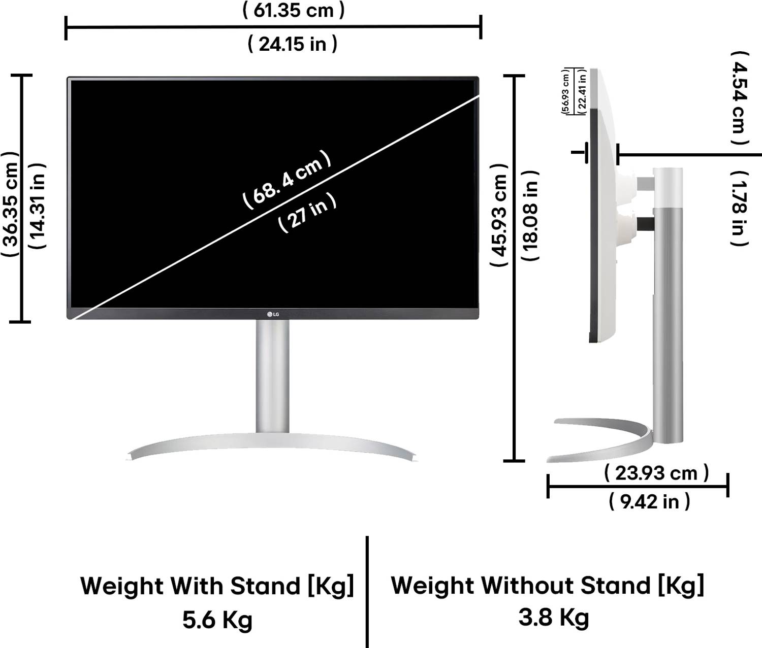 LG ULTRAFINE 27-inch 4K Ultra HD IPS Monitor - Image 4
