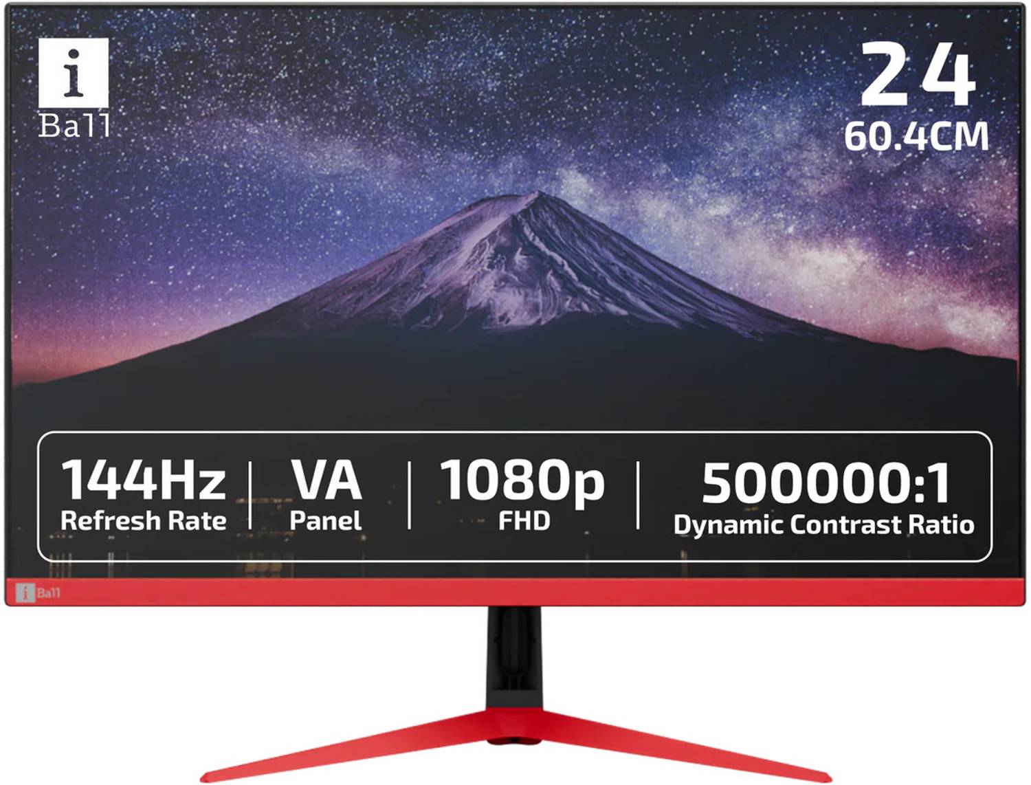 iBall 60.96 cm (24 inch) Full HD VA Panel Monitor (Pixelent 241 (Bird i238) LED Monitor)