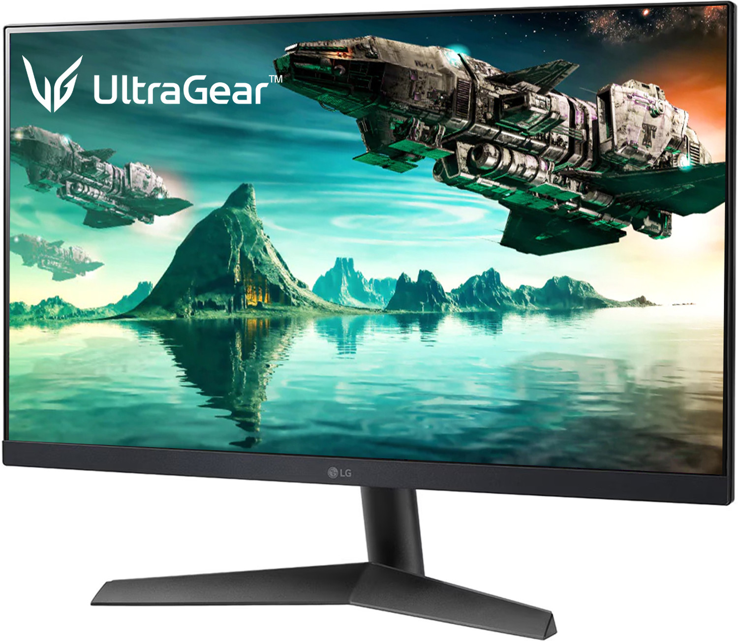 Image of LG UltraGear 60.96 cm (24 inch) Full HD LED Backlit IPS Panel HDR 10 Gaming Monitor (24GN60R)