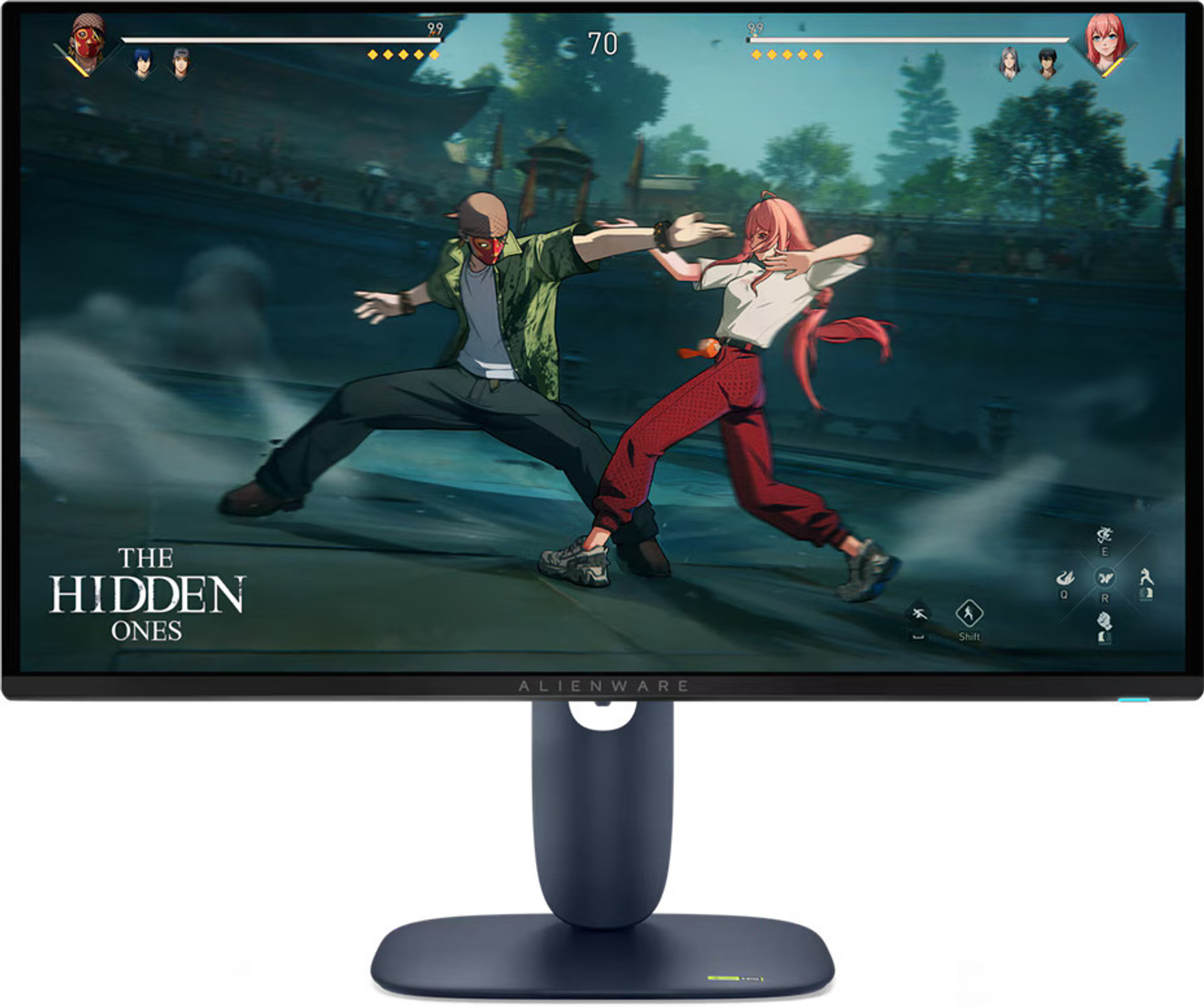 Image of DELL Alienware 68.58 cm (27 inch) Quad HD LED Backlit OLED Panel with 2x HDMI, 1x DP Port, 3x USB 5Gbps, 1000 cd /m2 Brightness, AMD FreeSync Premium Pro, Gaming Gaming Monitor (AW2725D)