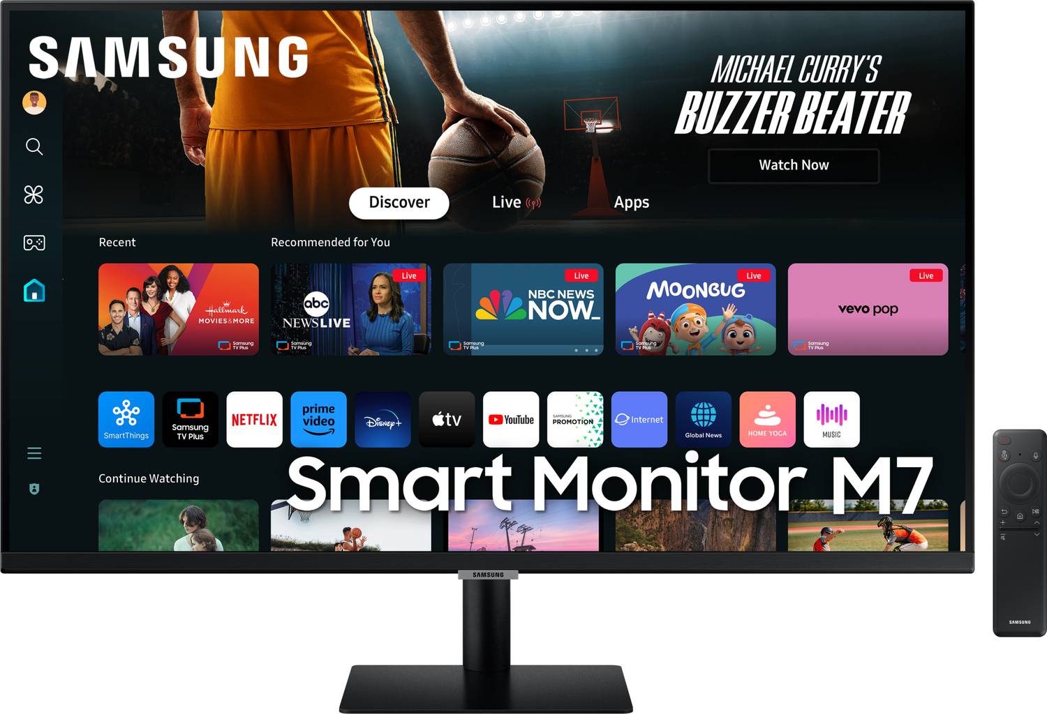 Samsung M7 80.0 cm (32 inch) 4K Ultra HD VA Panel with Mouse & Ke
