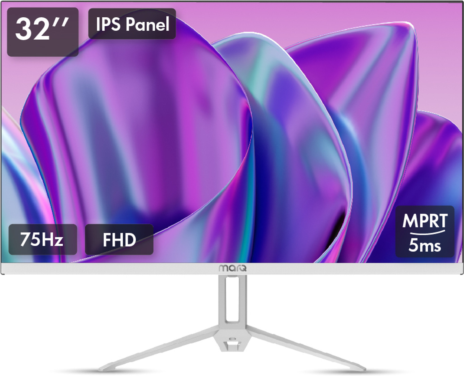 Image of MarQ by Flipkart 81.28 cm (32 inch) Full HD LED Backlit IPS Panel Monitor (32FHDMIQNN53B)