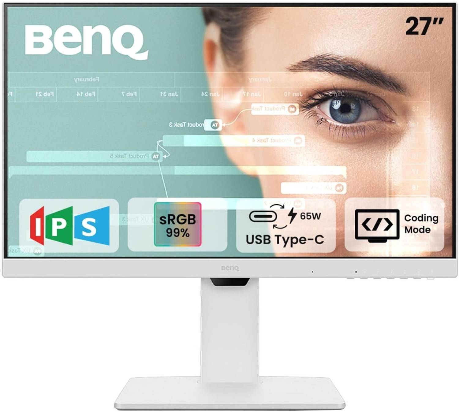 BenQ GW2786TC 68.58 cm (27 inch) Full HD LED Backlit IPS Panel wi