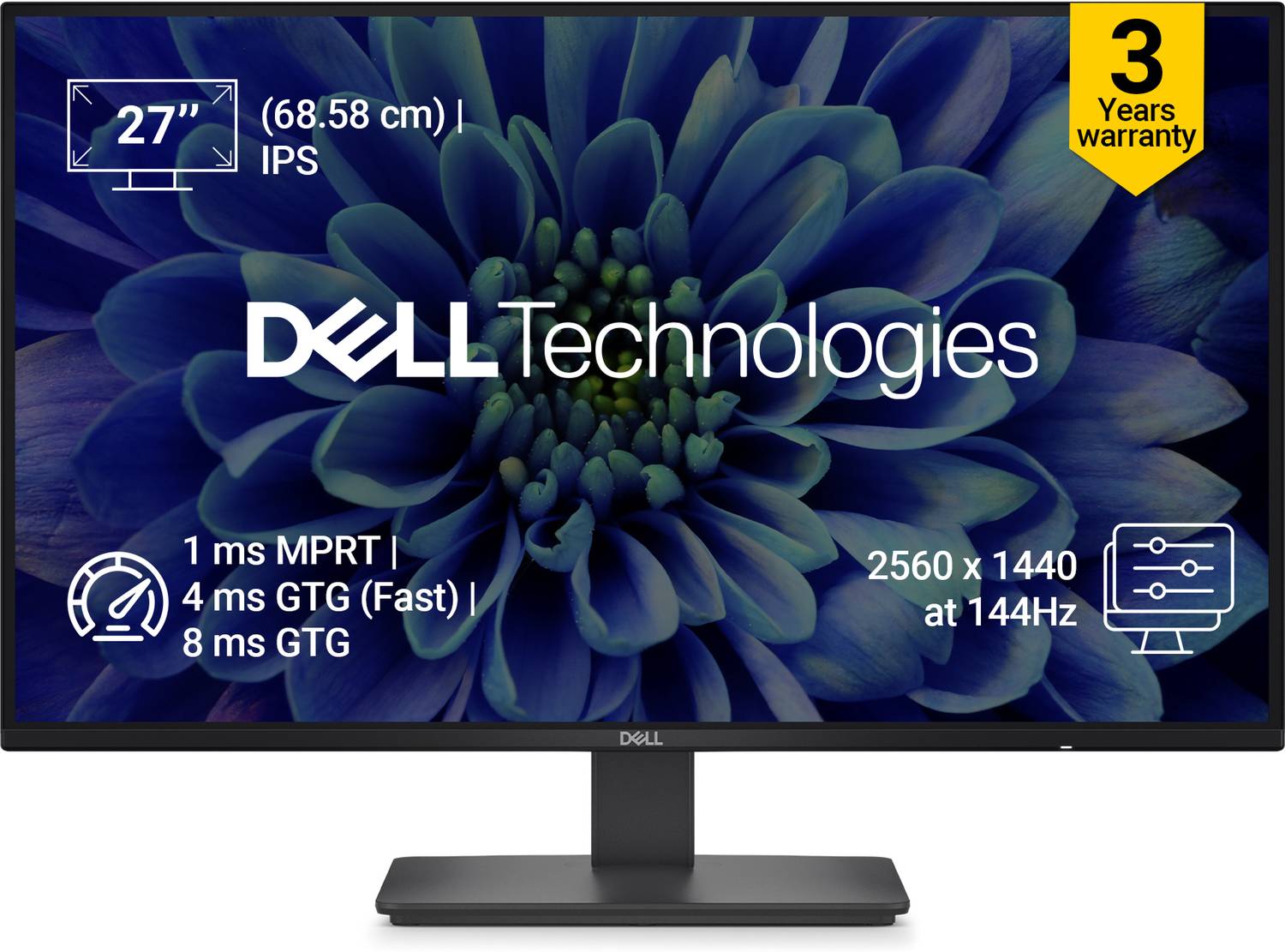 DELL SE Series 68.58 cm (27 inch) WQHD LED Backlit IPS Panel Moni