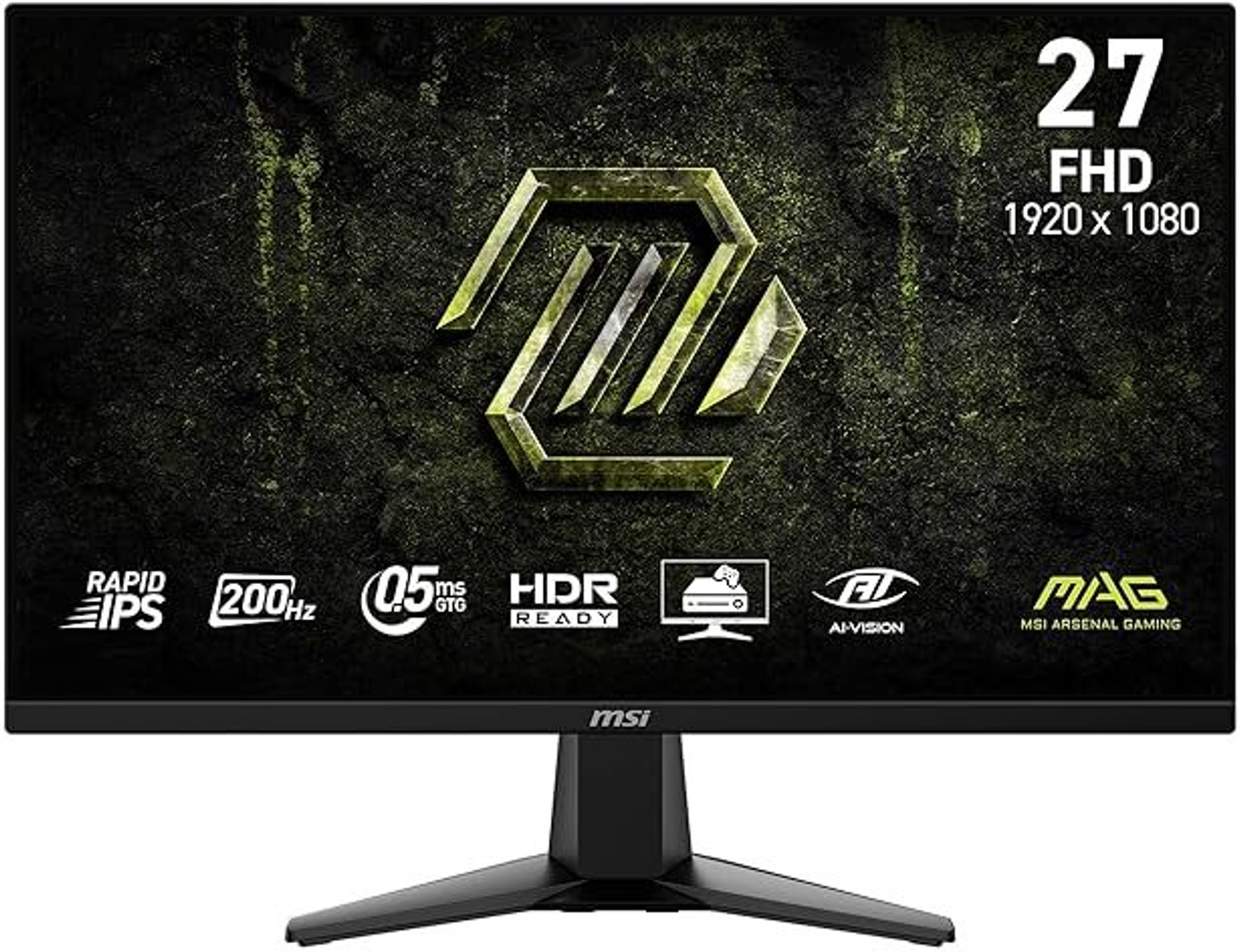 Image of MSI MAG 68.58 cm (27 inch) Full HD IPS Panel Gaming Monitor (MAG 275F E20)