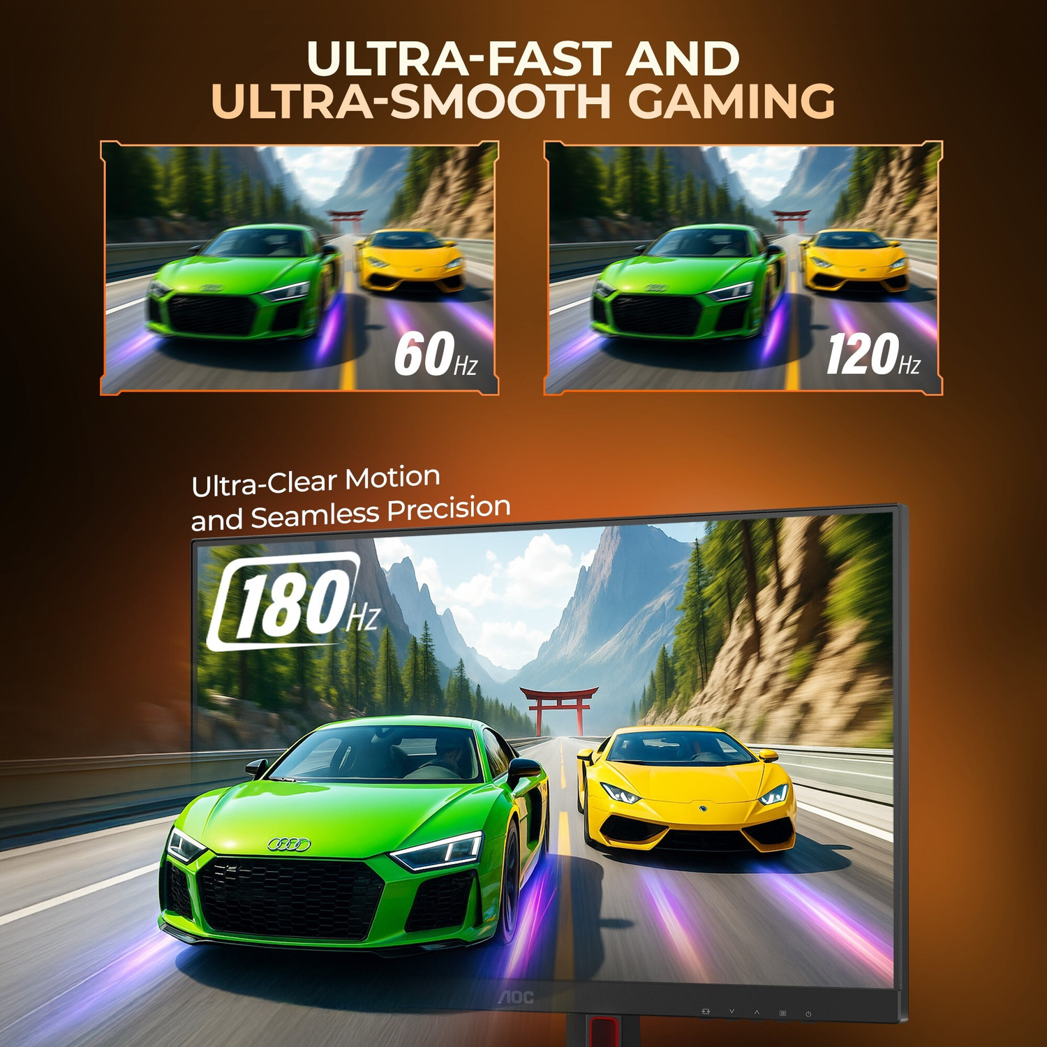 Image of AOC 68.58 cm (27 inch) Quad HD IPS Panel Gaming Monitor (Q27G4F)