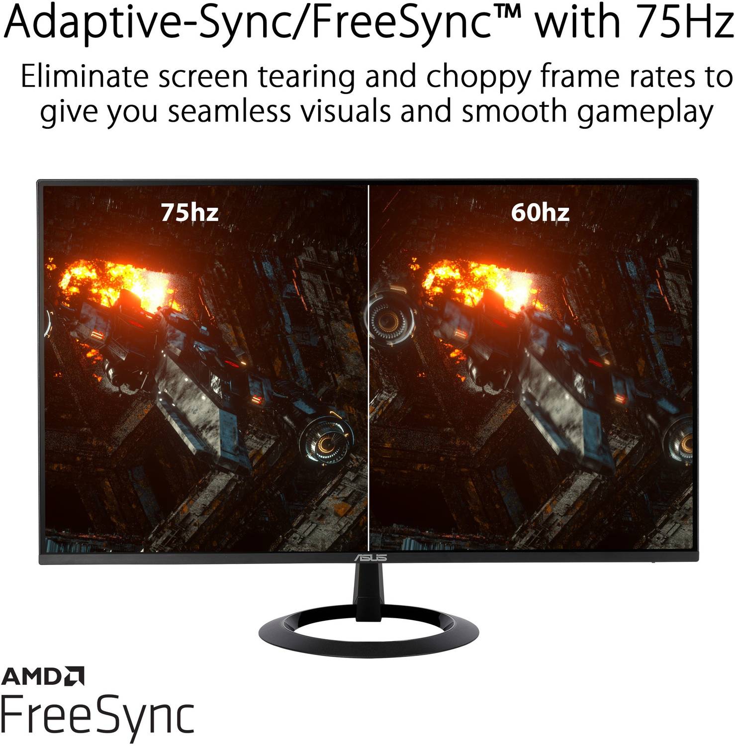 ASUS 68.58 cm (27 inch) Full HD IPS Panel with TUV Certified Eye