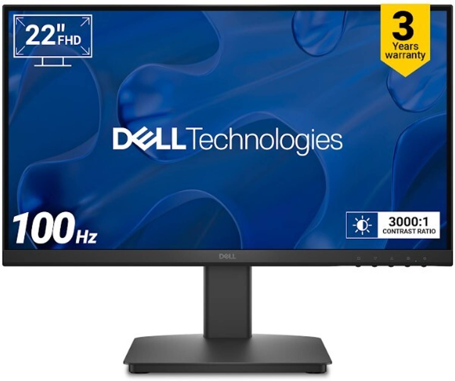 DELL SE-Series 55.88 cm (22 inch) Full HD LED Backlit VA Panel wi