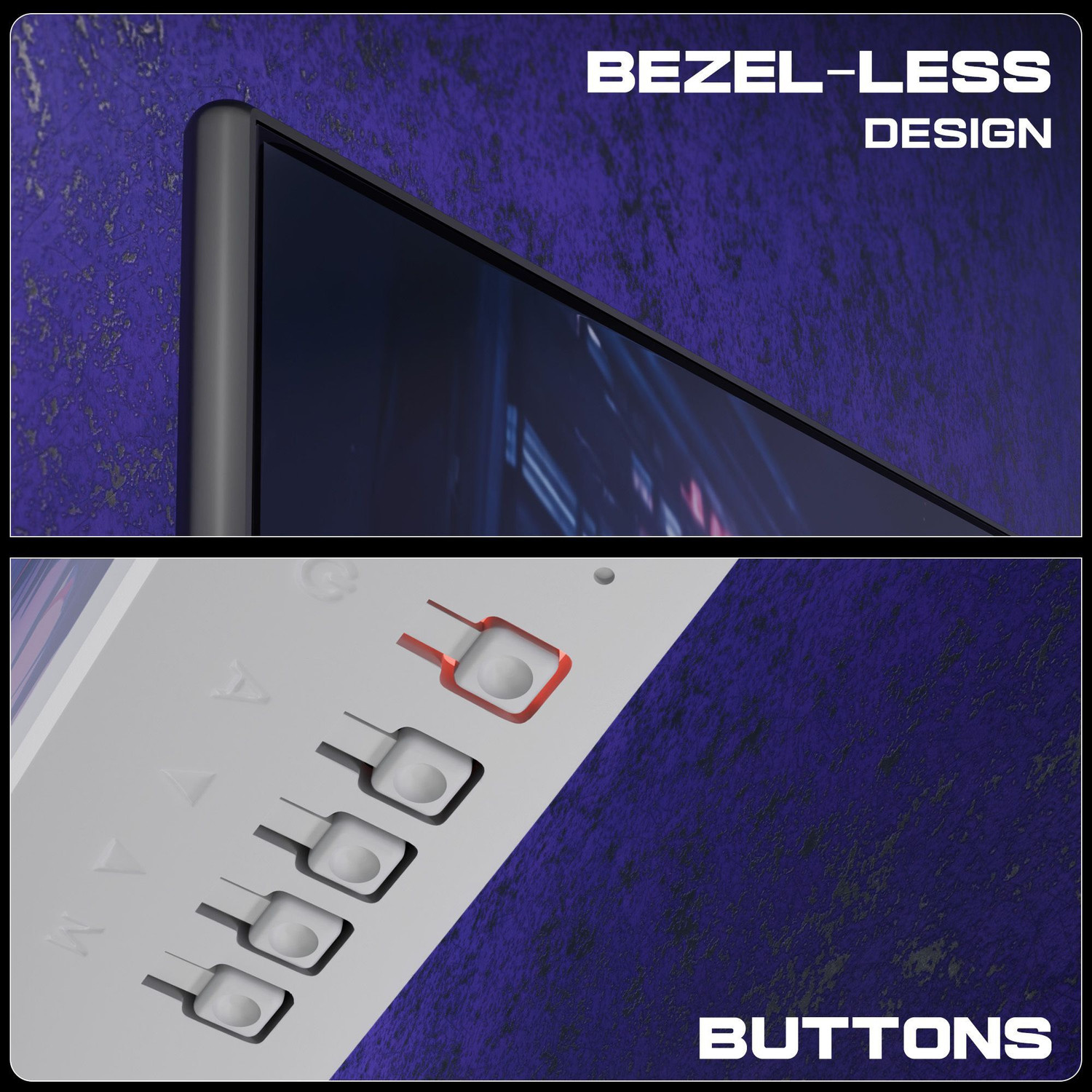Image of ZEBRONICS 55.88 cm (22 inch) Full HD LED Backlit VA Panel Gaming Monitor (Zeb-A122 FHD LED)