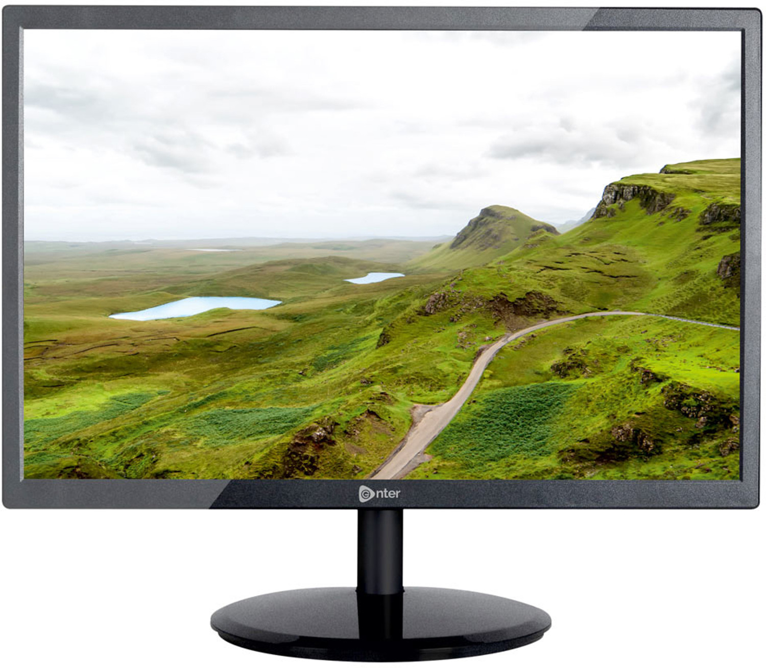 Image of Enter 50.8 cm (20 inch) Full HD PLS Panel Monitor (A09 50.8 cm with 1600 x 900 Resolution, Black Monitor)