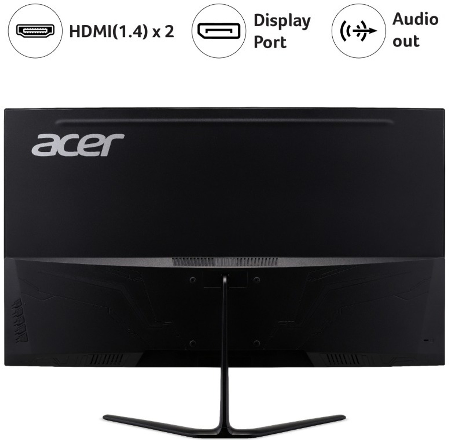 Image of Acer Nitro 80.01 cm (32 inch) Curved Full HD LED Backlit VA Panel Gaming Monitor (ED320QR S3)